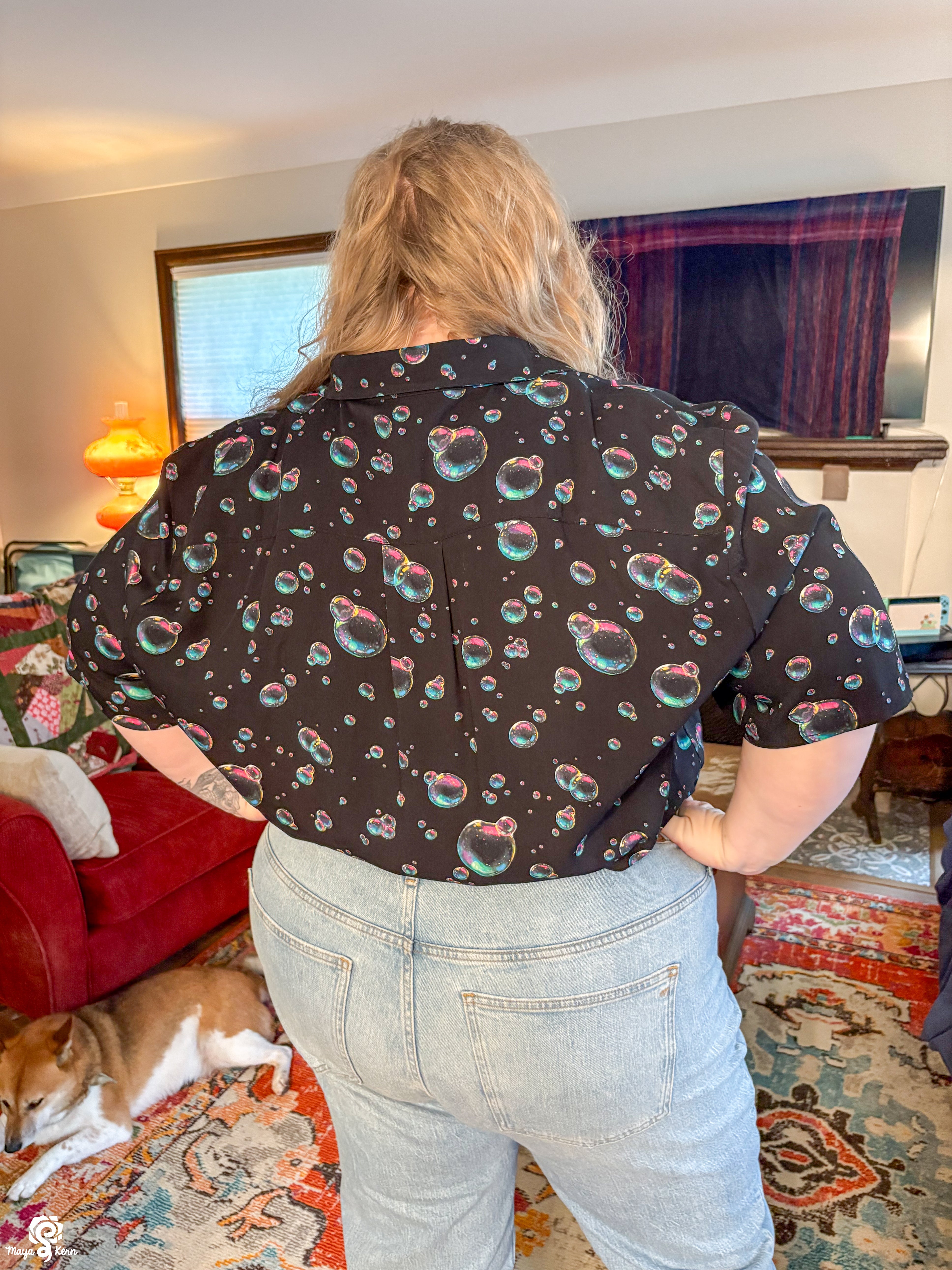 Bubbles Button Up Shirt