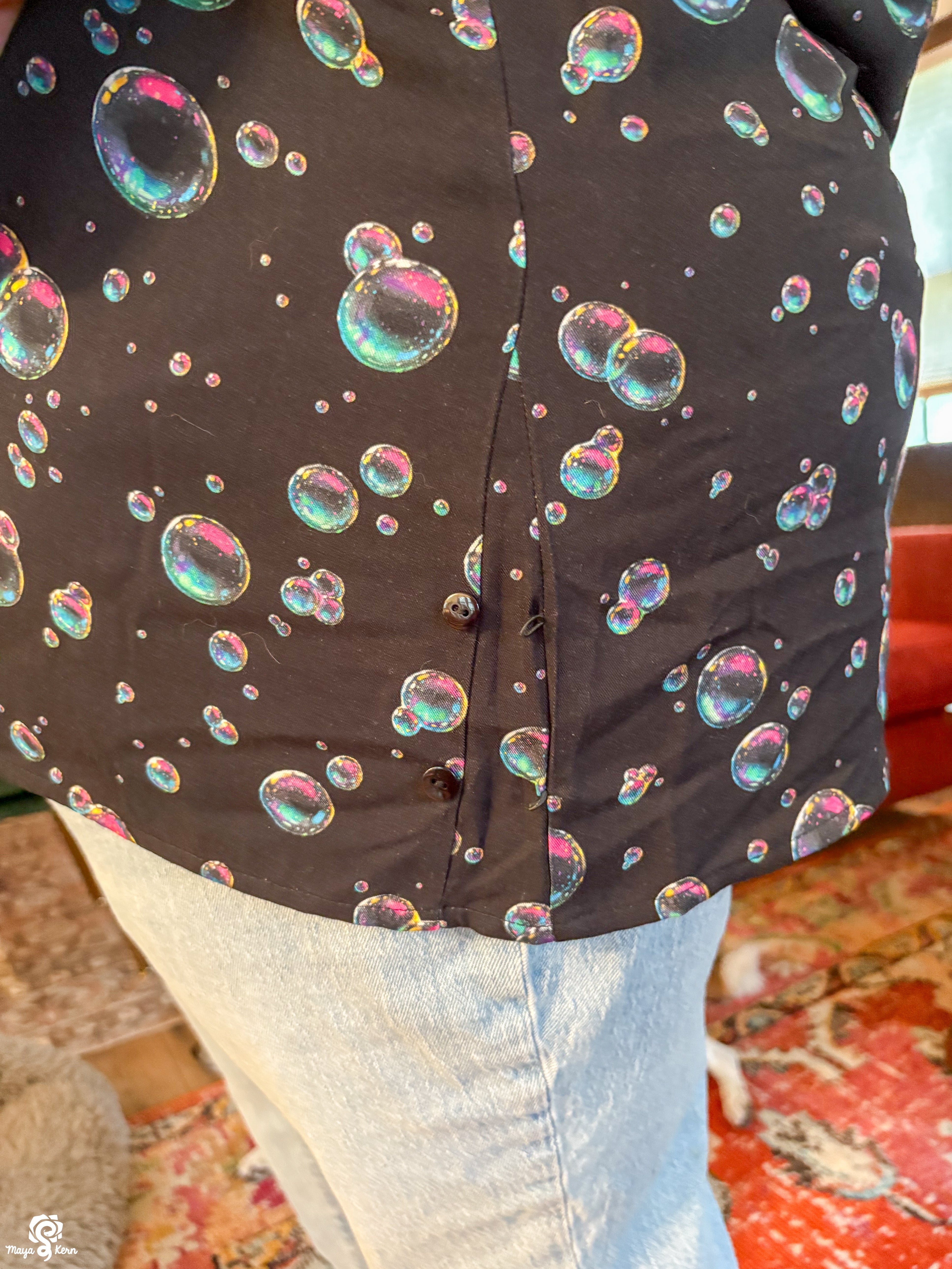 Bubbles Button Up Shirt