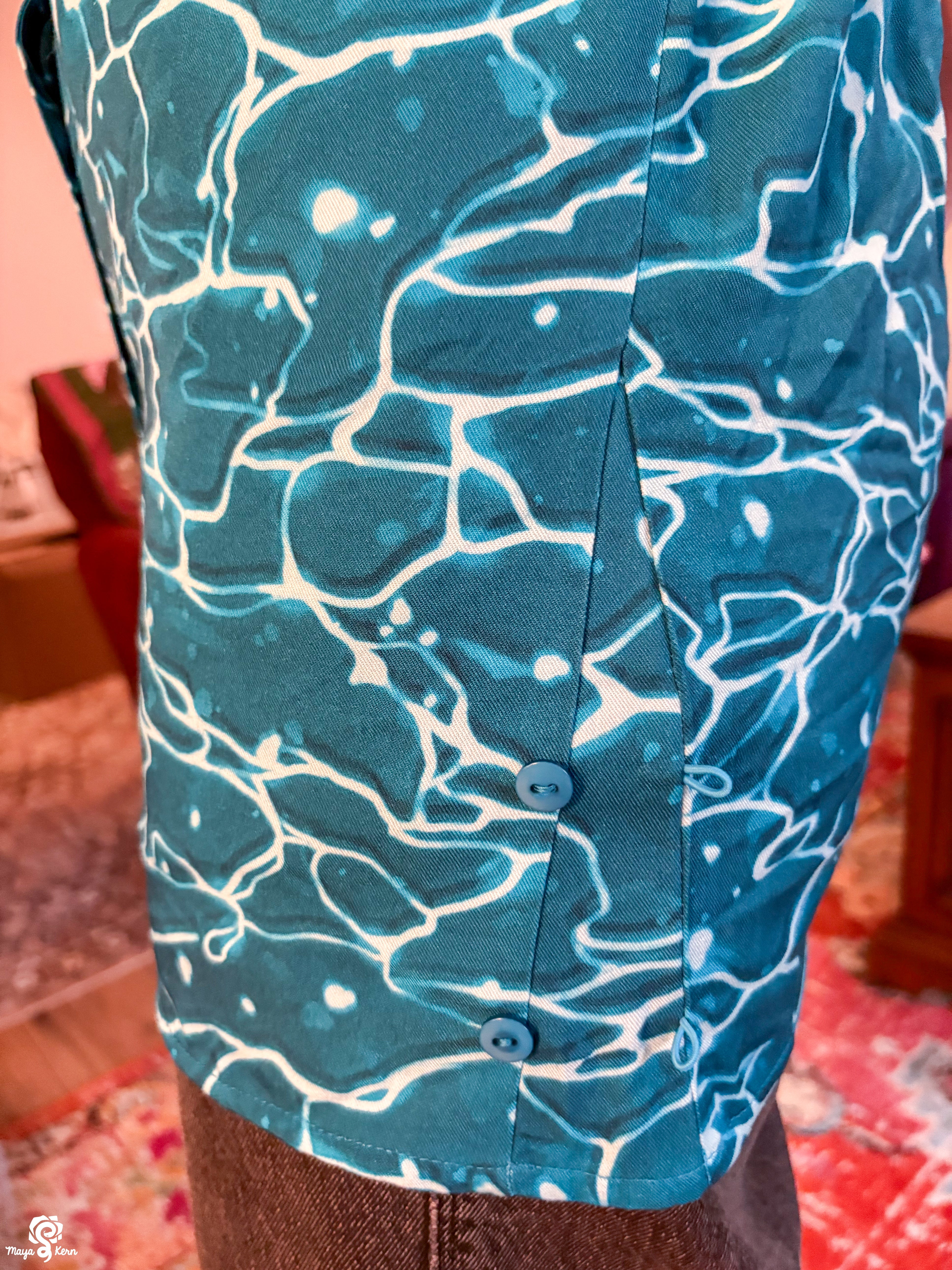 Ocean Button Up Shirt