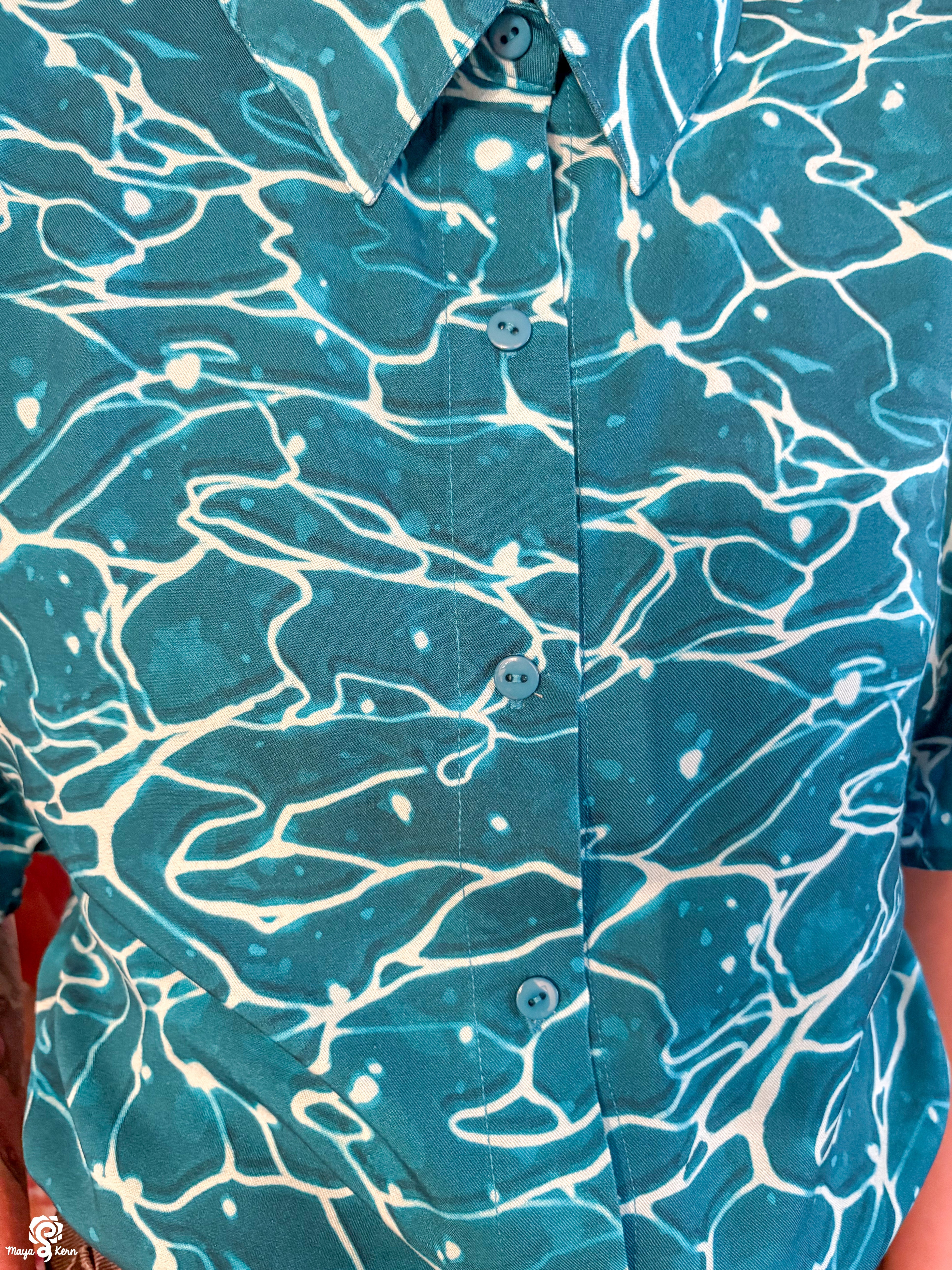 Ocean Button Up Shirt