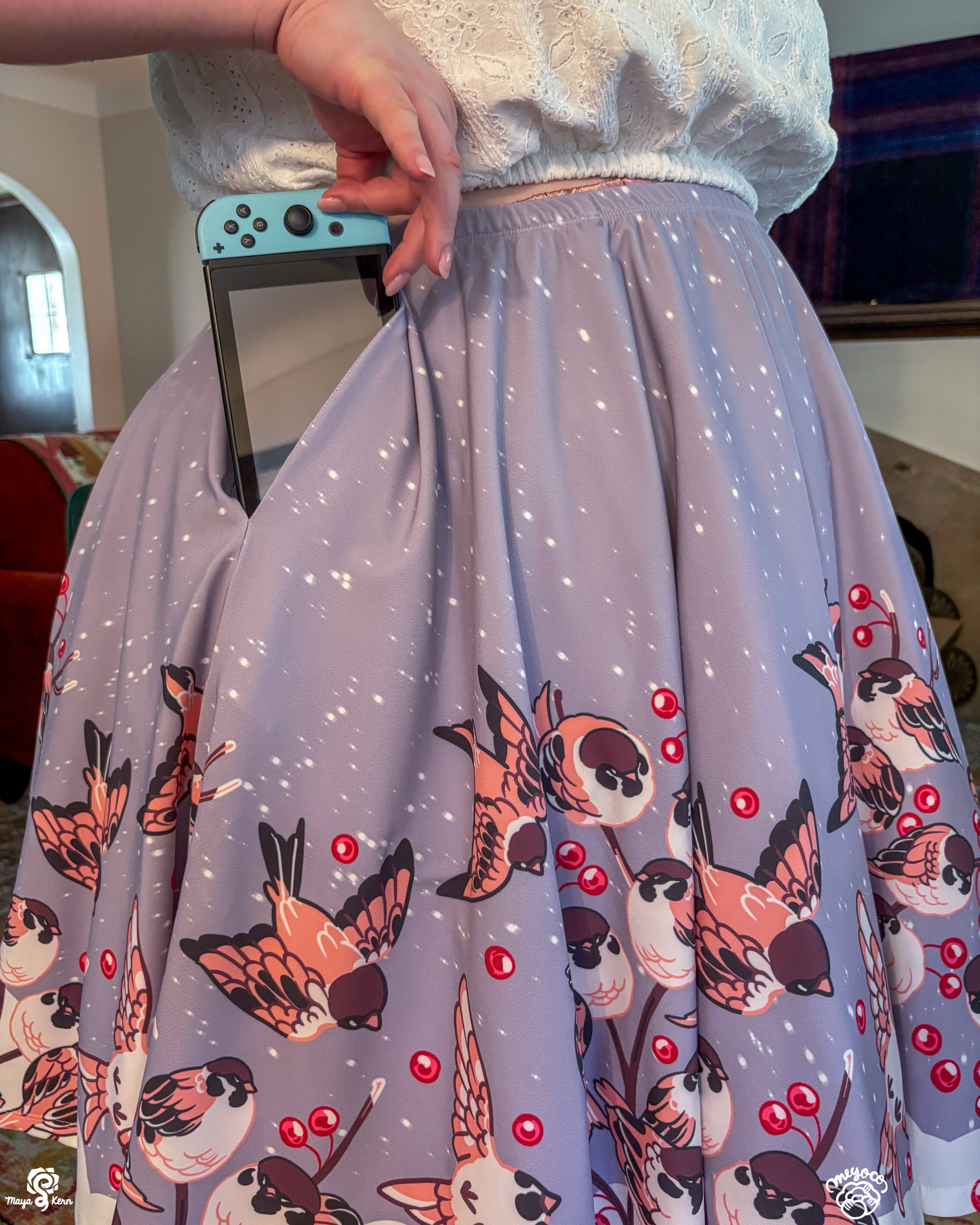 COLLAB: Meyoco Sparrows Midi Skirt