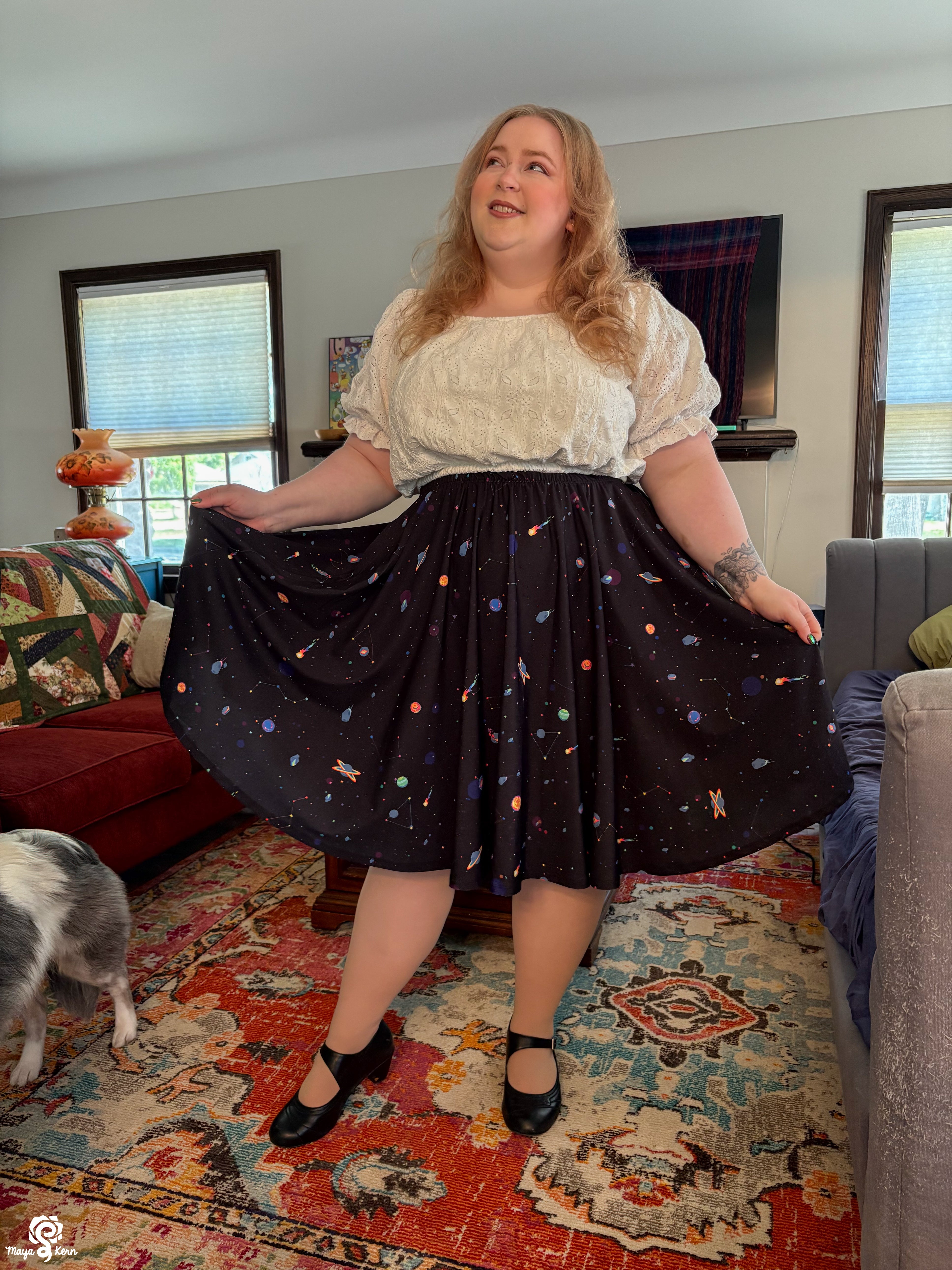 Stargayzing Midi Skirt