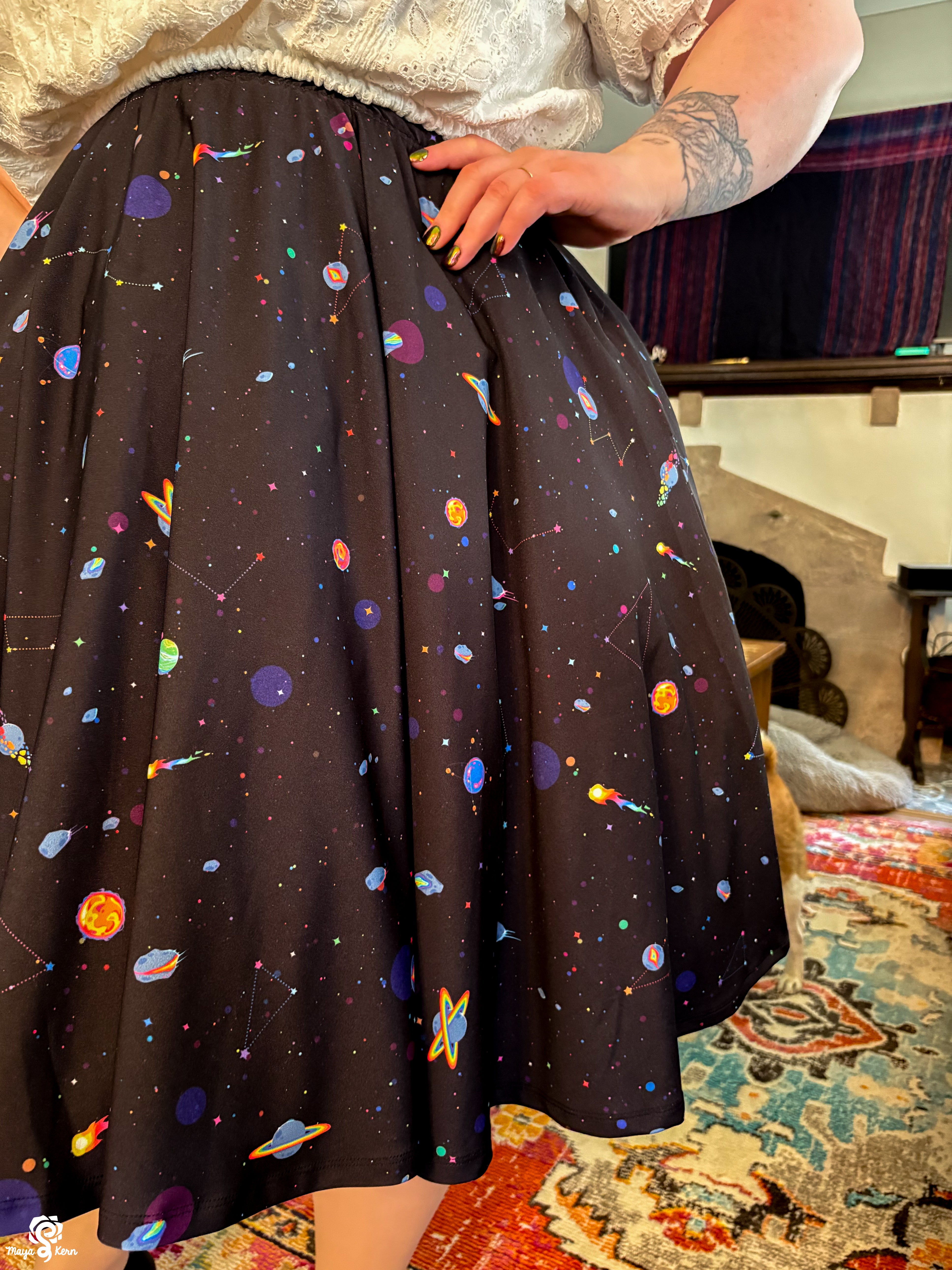Stargayzing Midi Skirt