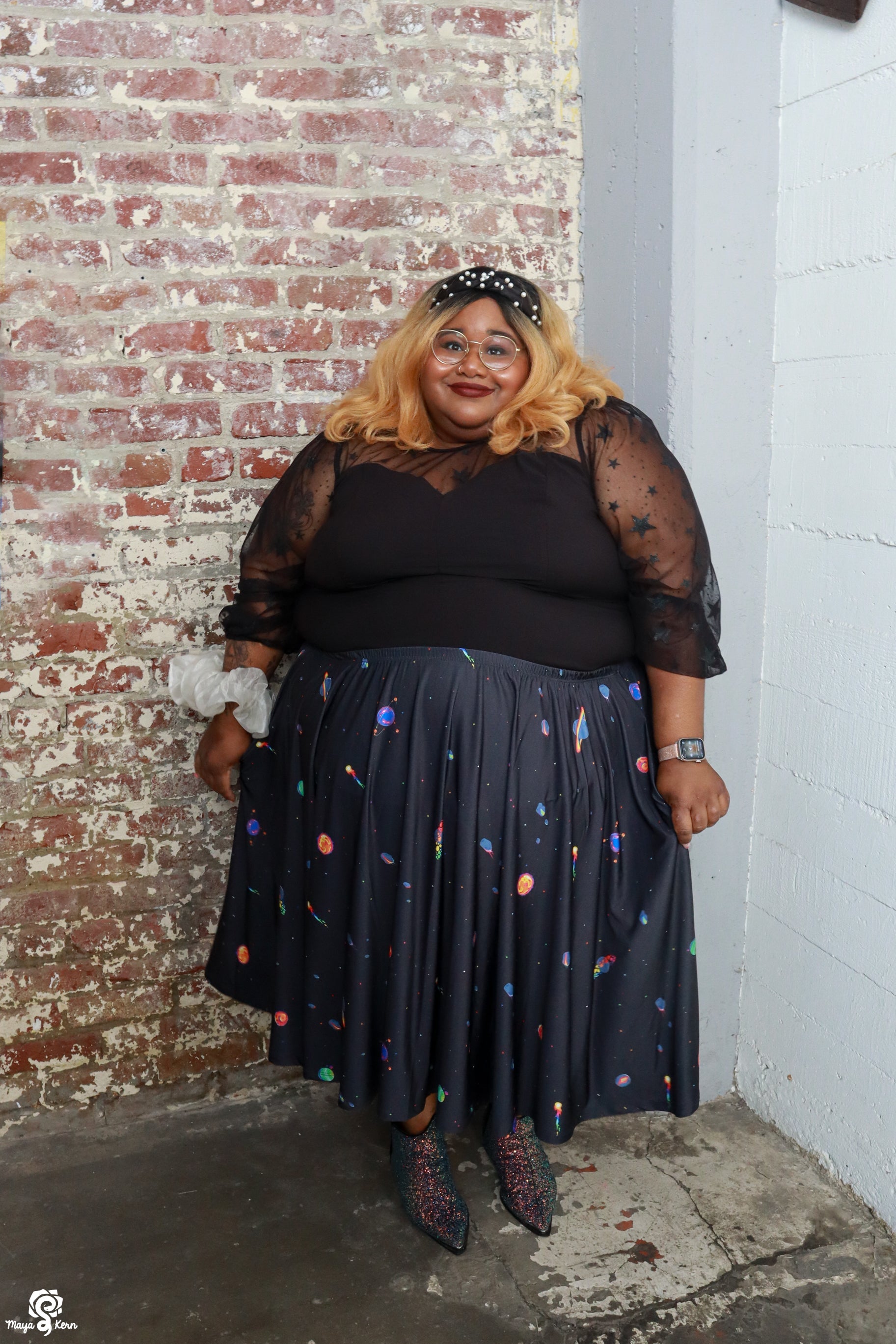 Stargayzing Midi Skirt