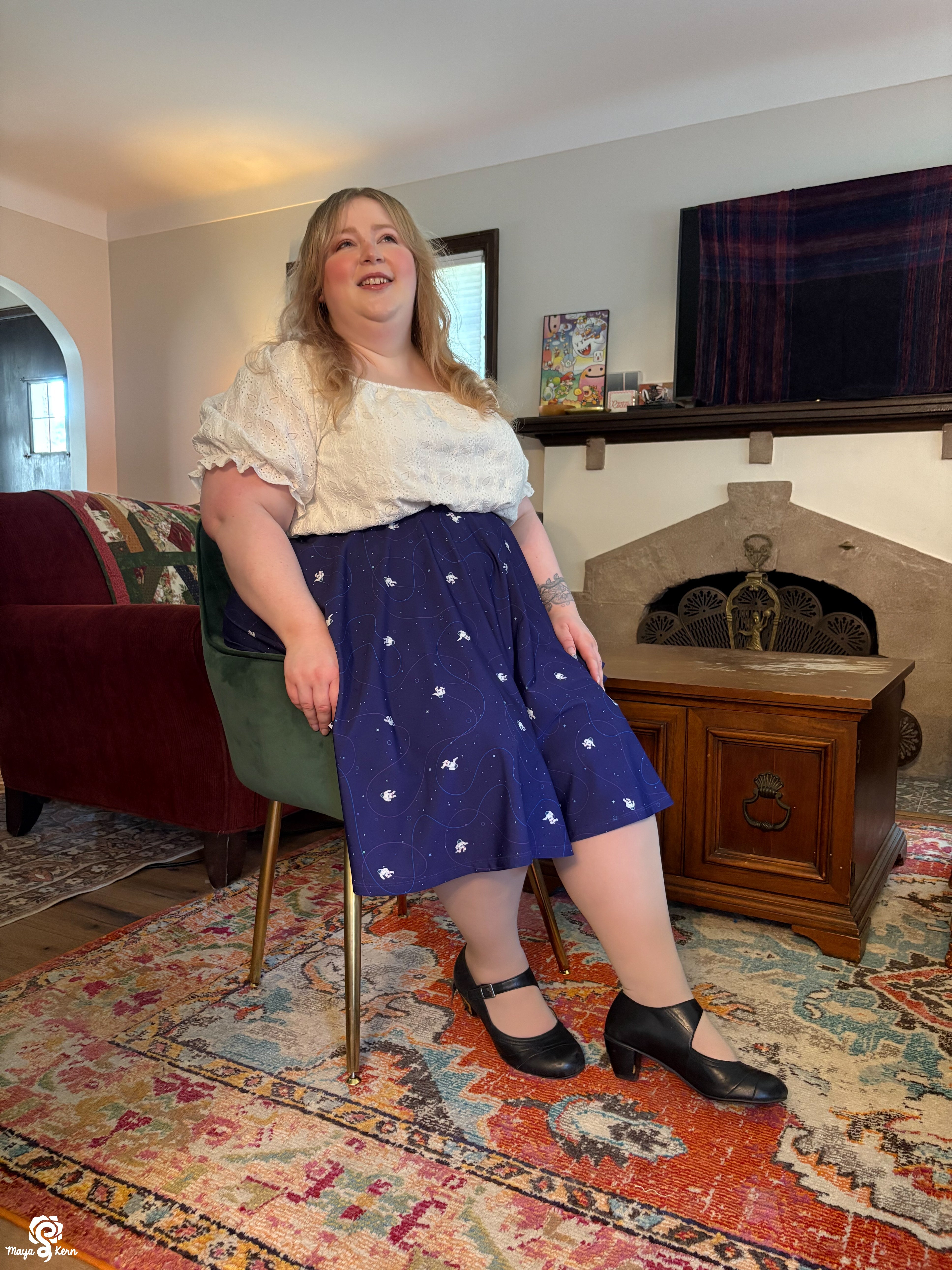 Astronaut Midi Skirt