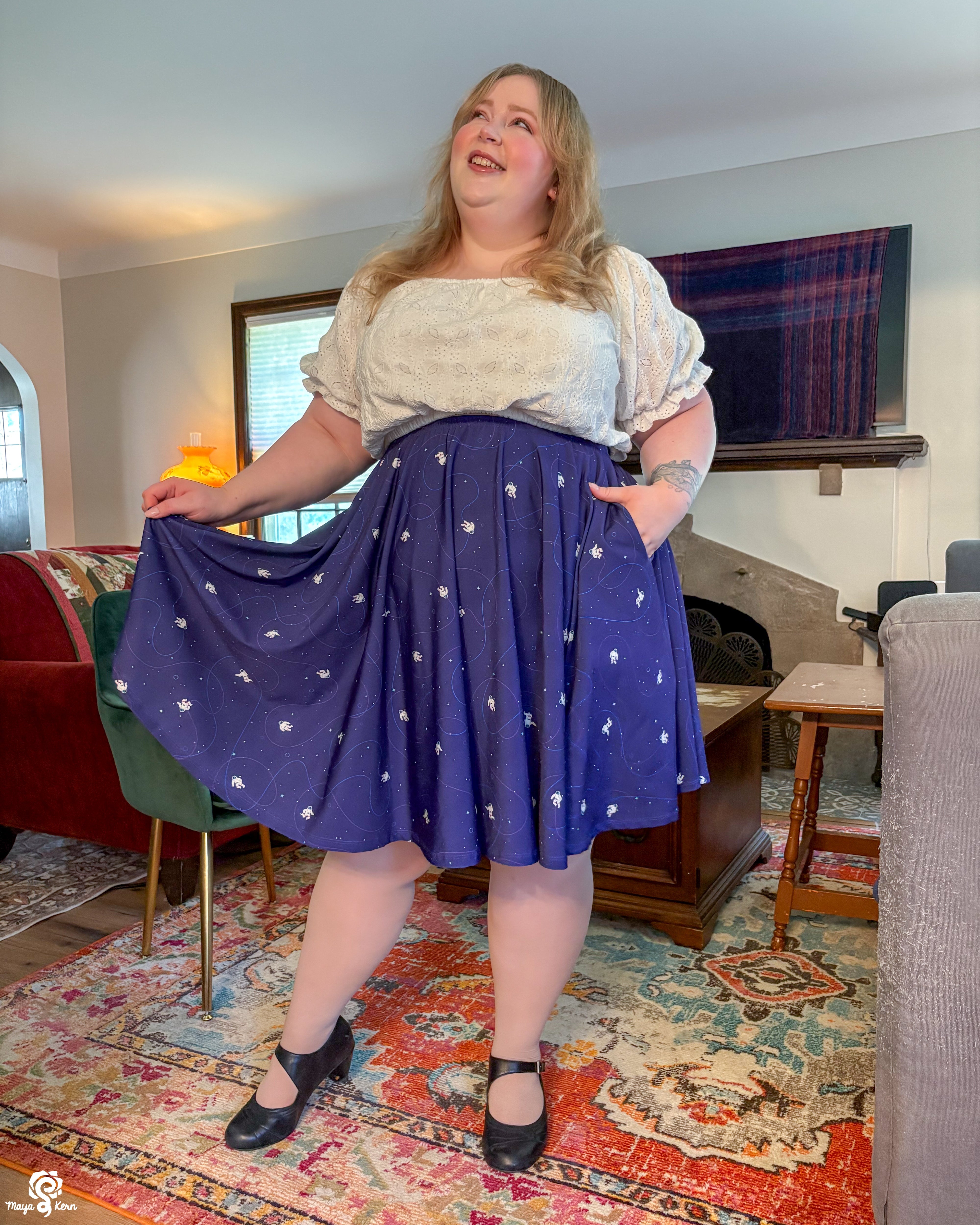 Astronaut Midi Skirt