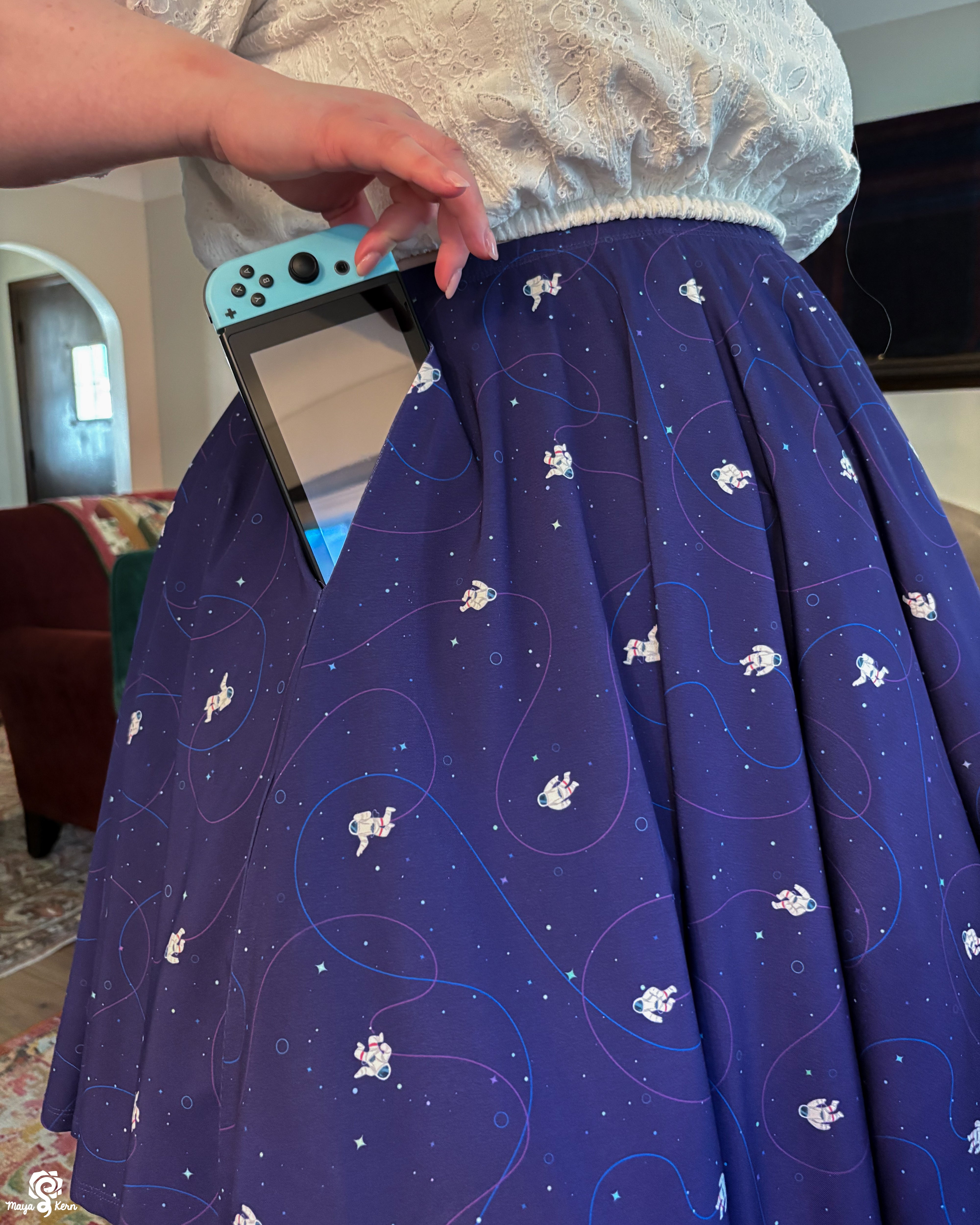 Astronaut Midi Skirt