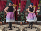 Black Petticoat Midi Skirt