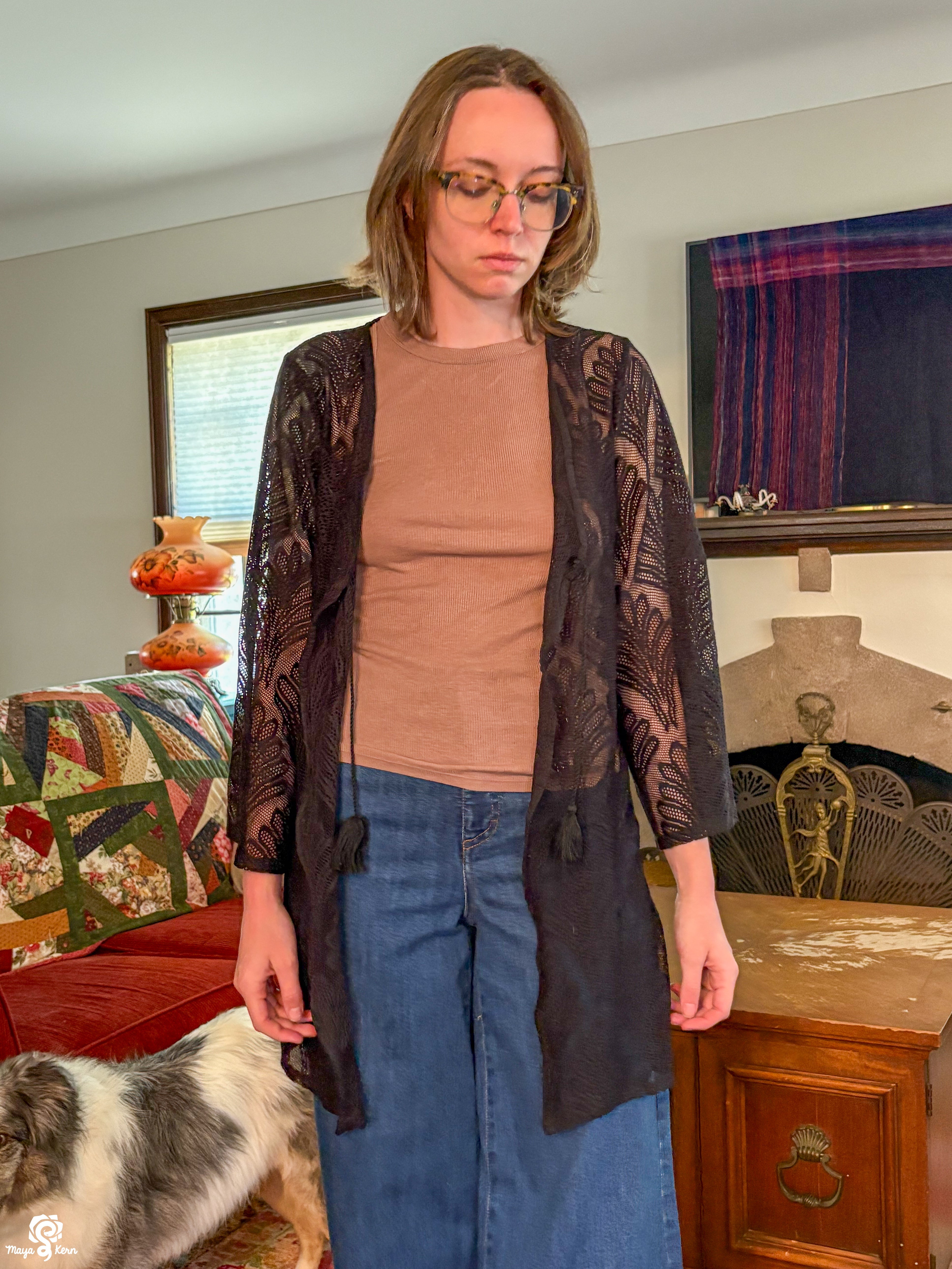 [PREORDER] Black Lace Cardigan