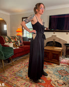 [PREORDER] Black Sunswept Maxi Dress