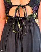 [PREORDER] Black Cotton Pleated Maxi Skirt