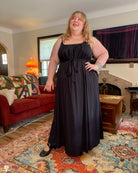 [PREORDER] Black Sunswept Maxi Dress