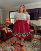 COLLAB: Rii Abrego Blackberry Midi Skirt