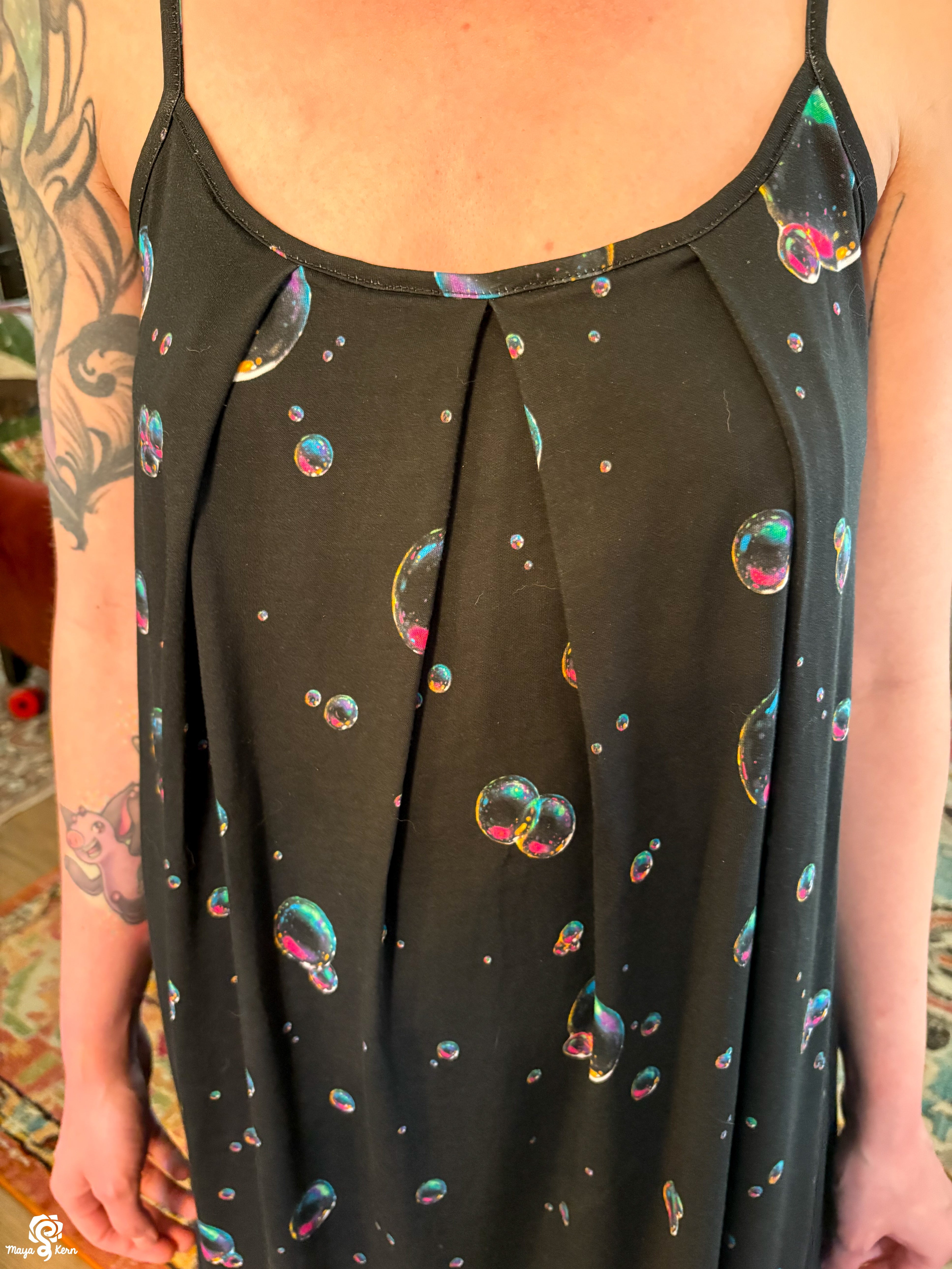 [PREORDER] Bubbles Sunswept Maxi Dress