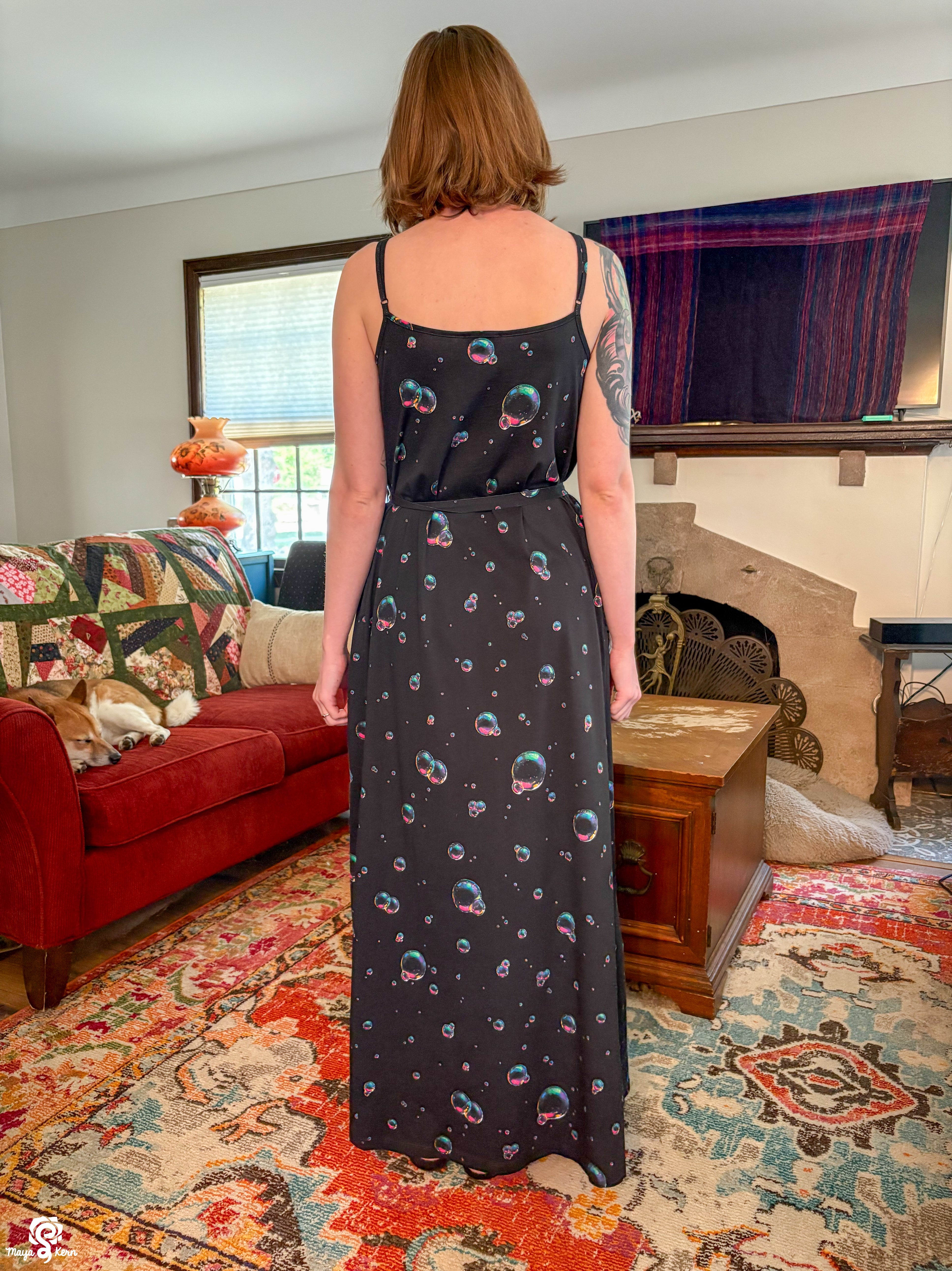 [PREORDER] Bubbles Sunswept Maxi Dress