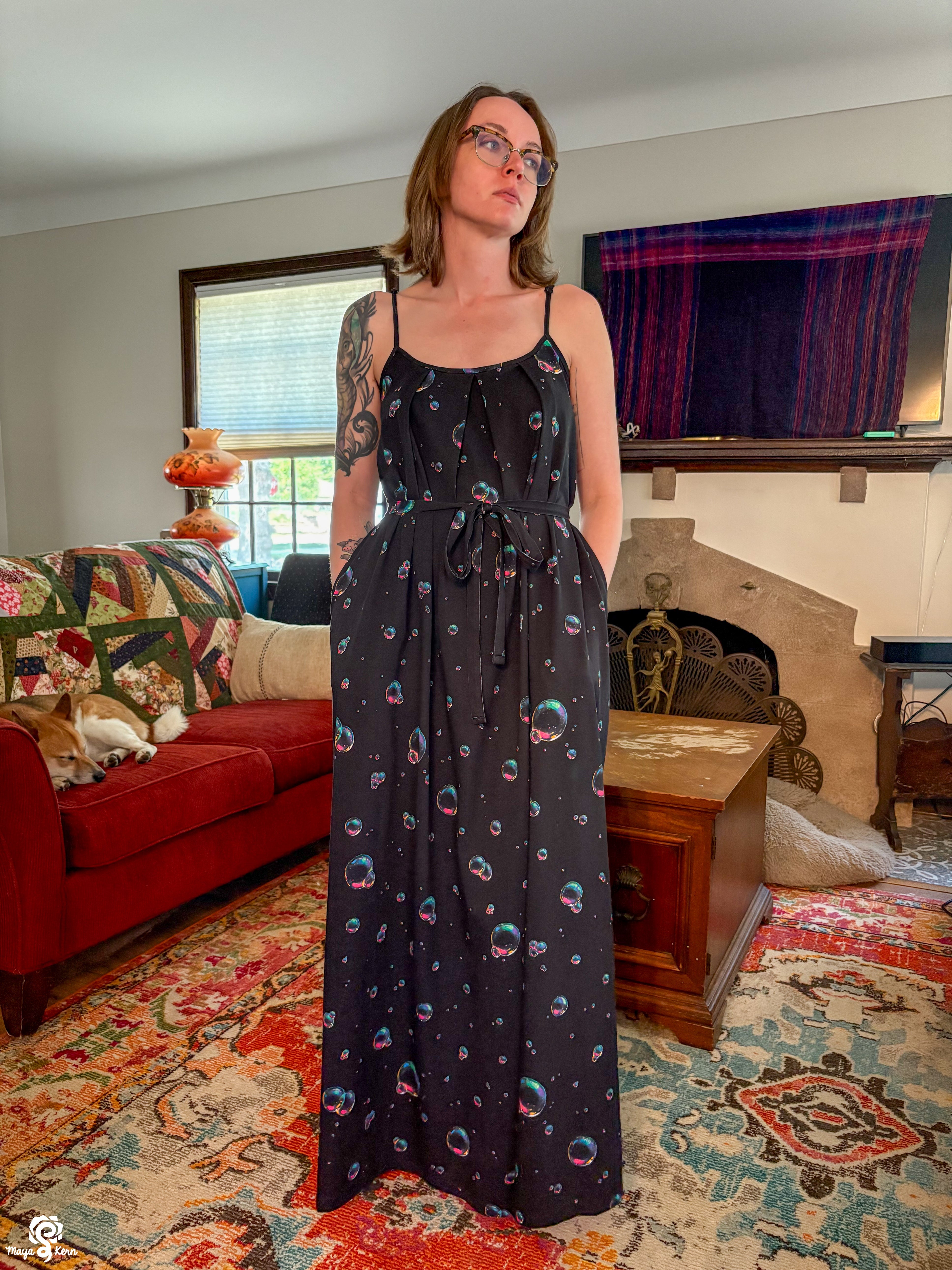 [PREORDER] Ocean Sunswept Maxi Dress