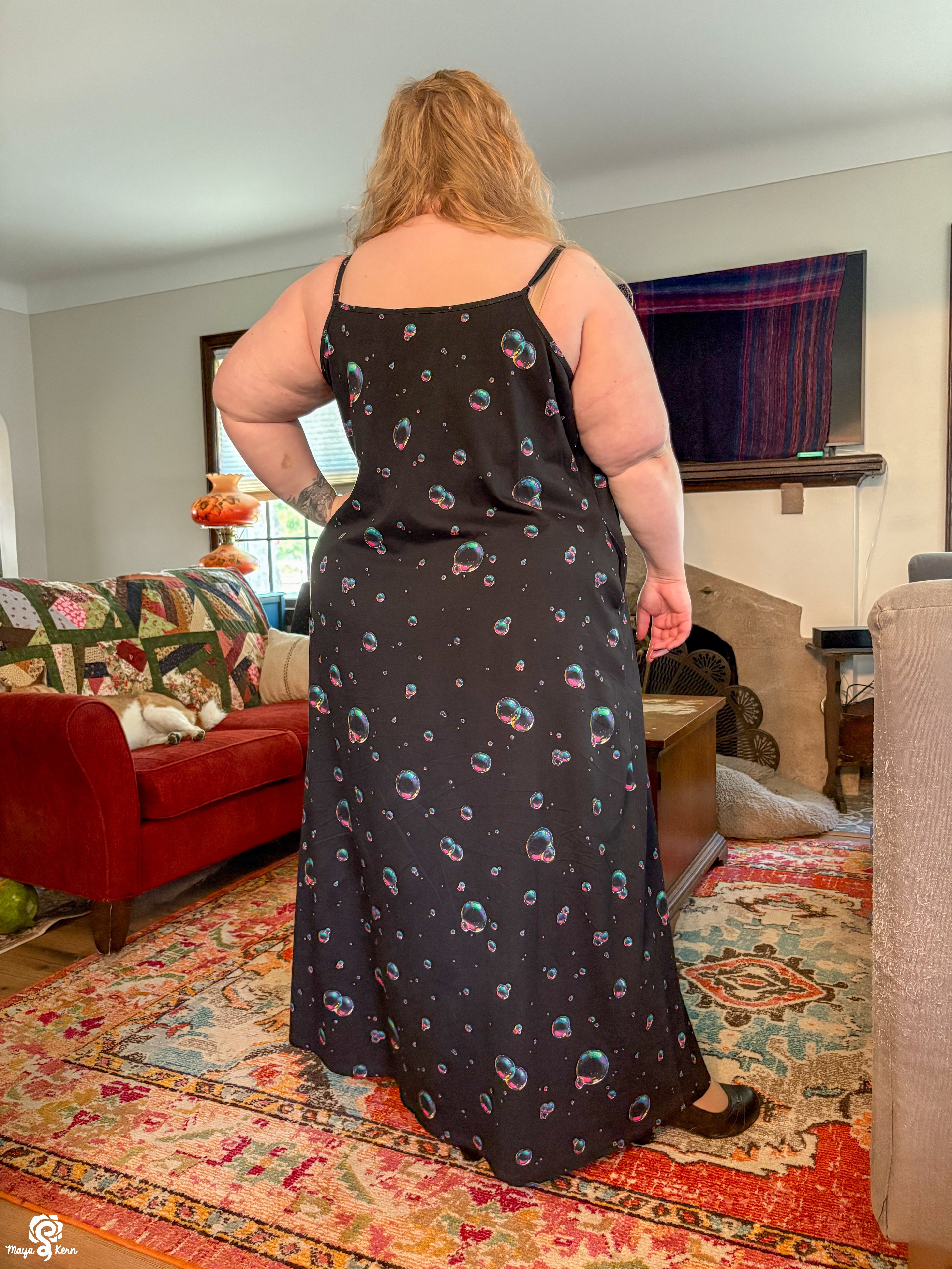 [PREORDER] Bubbles Sunswept Maxi Dress