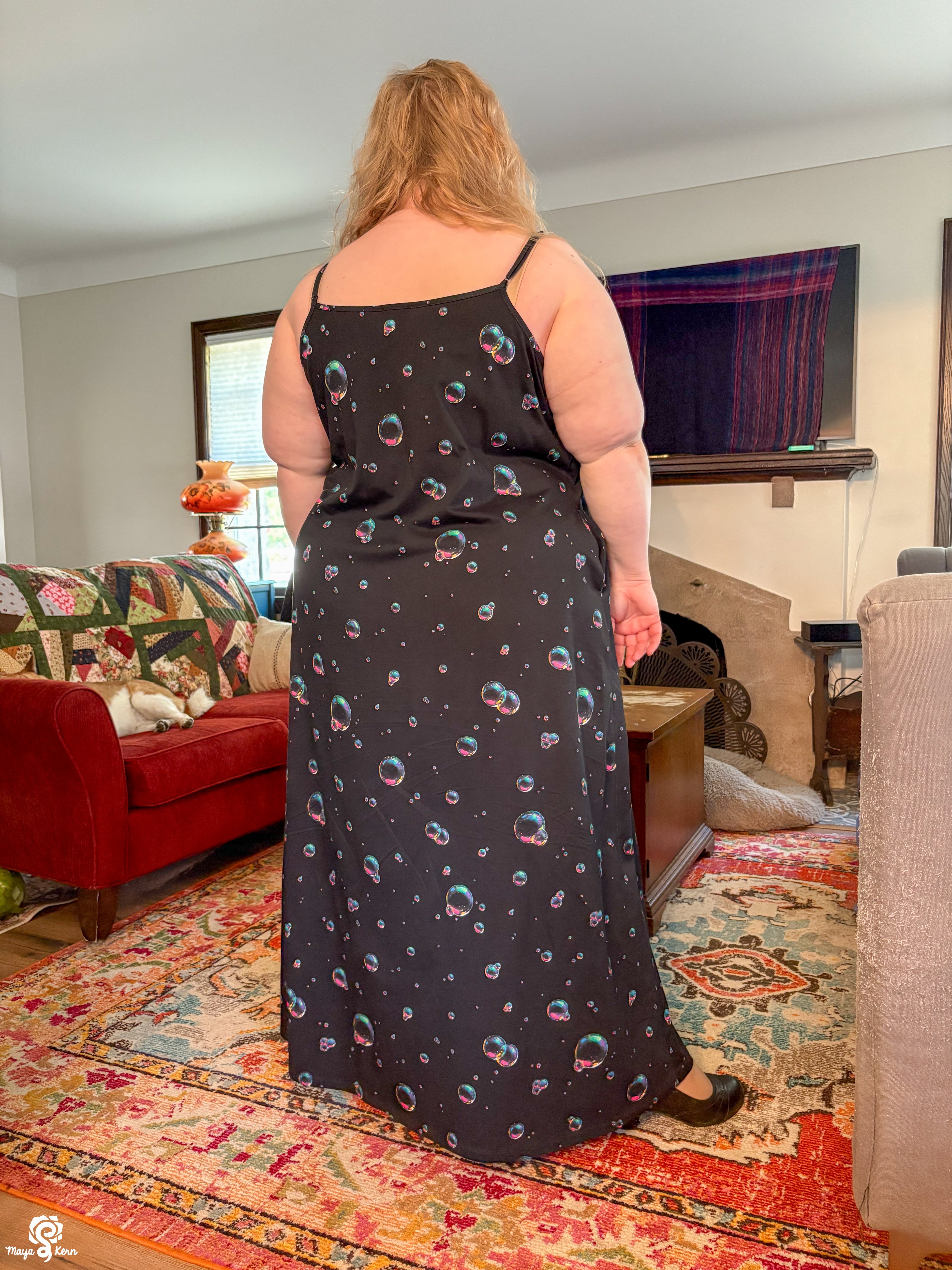 [PREORDER] Bubbles Sunswept Maxi Dress