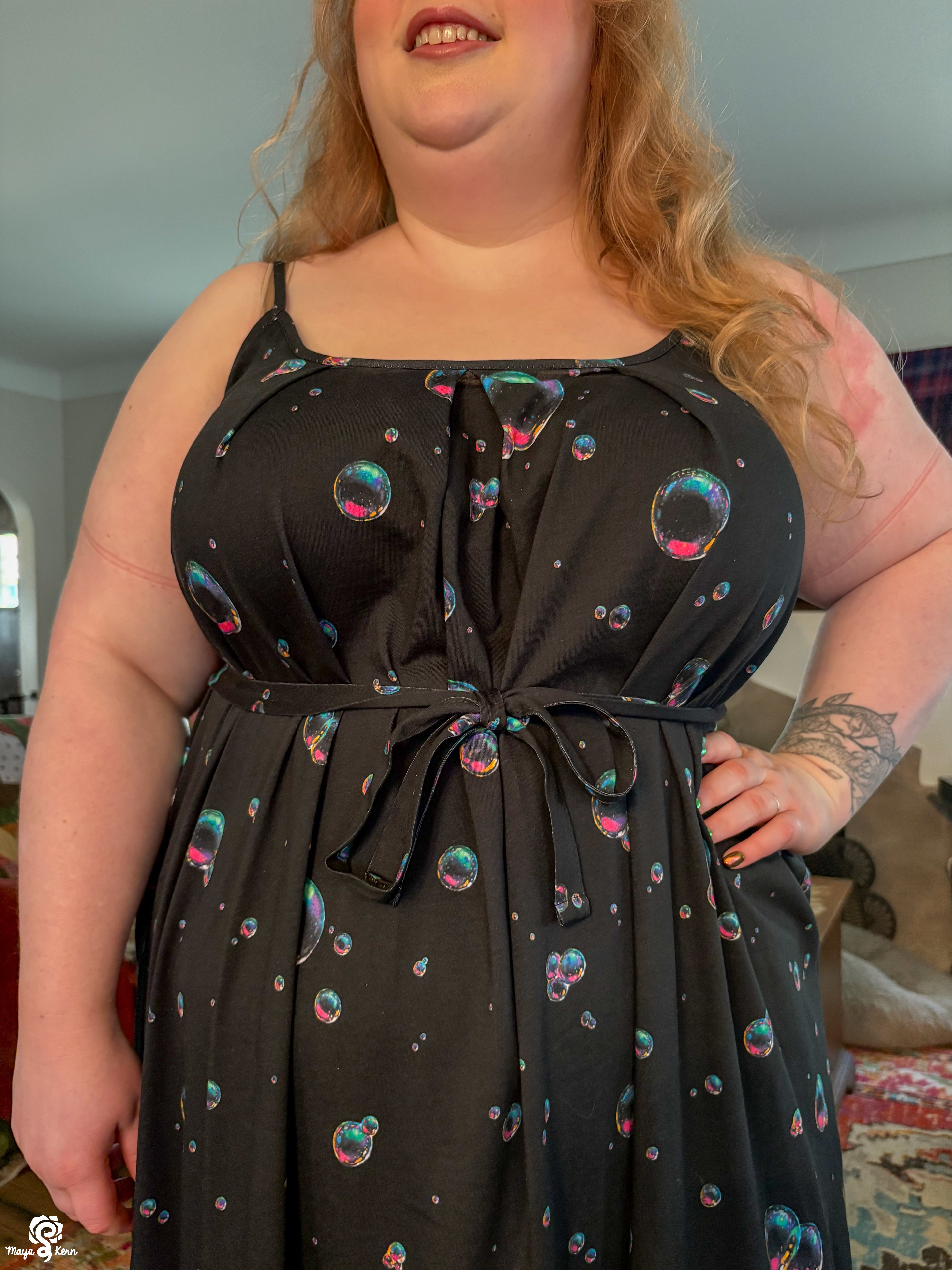 [PREORDER] Bubbles Sunswept Maxi Dress