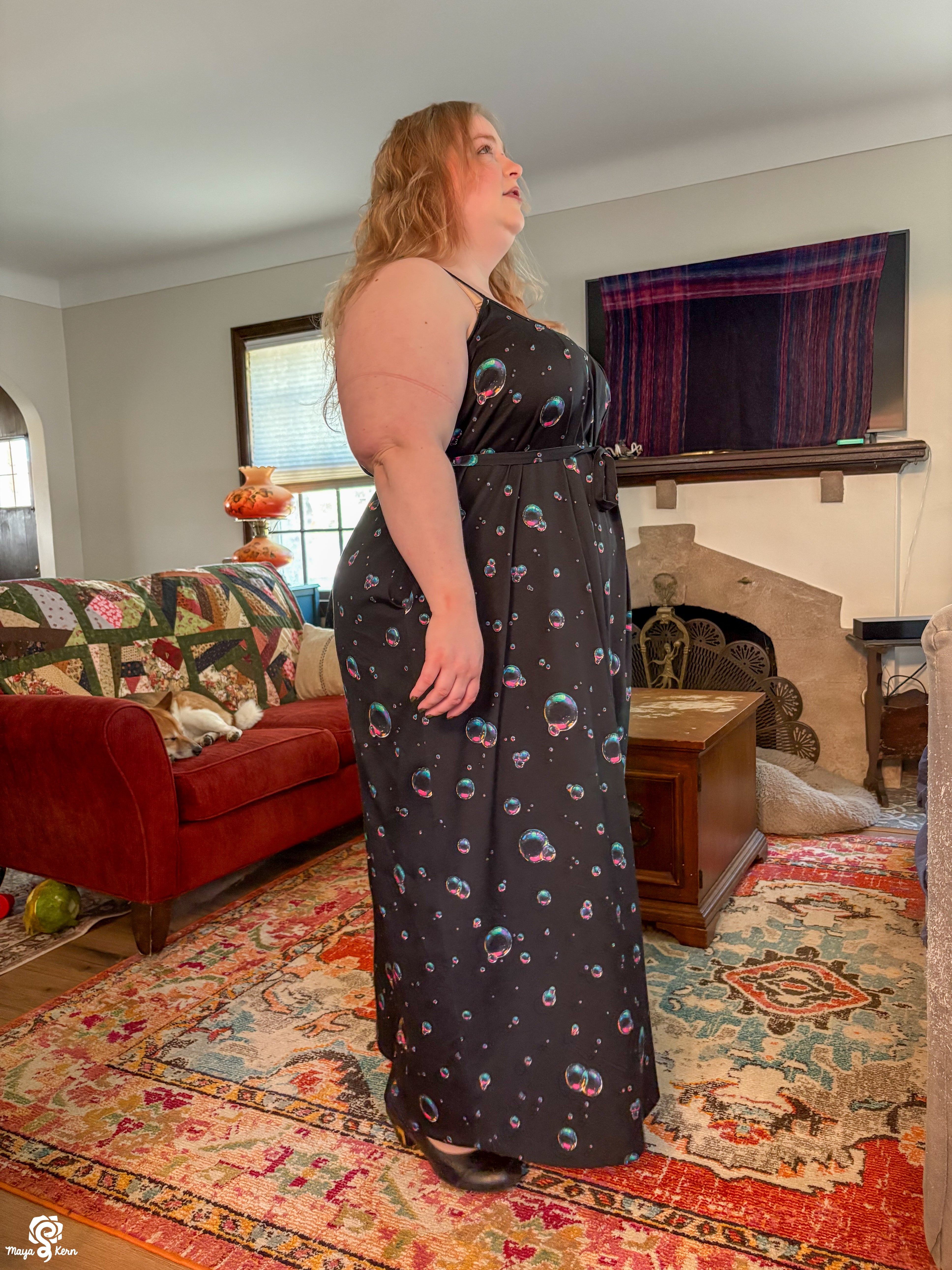 [PREORDER] Bubbles Sunswept Maxi Dress