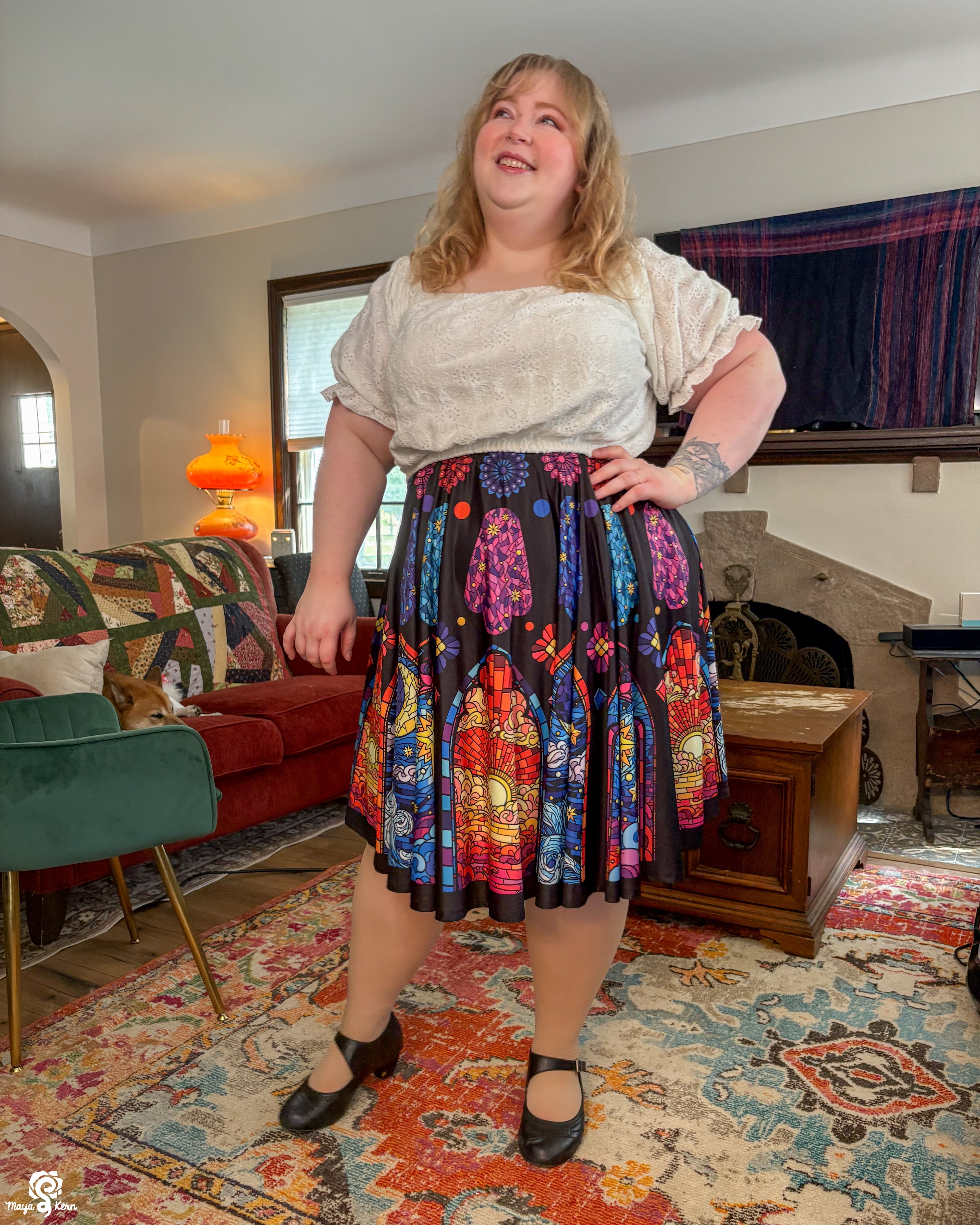 [PREORDER] Cathedral Midi Skirt