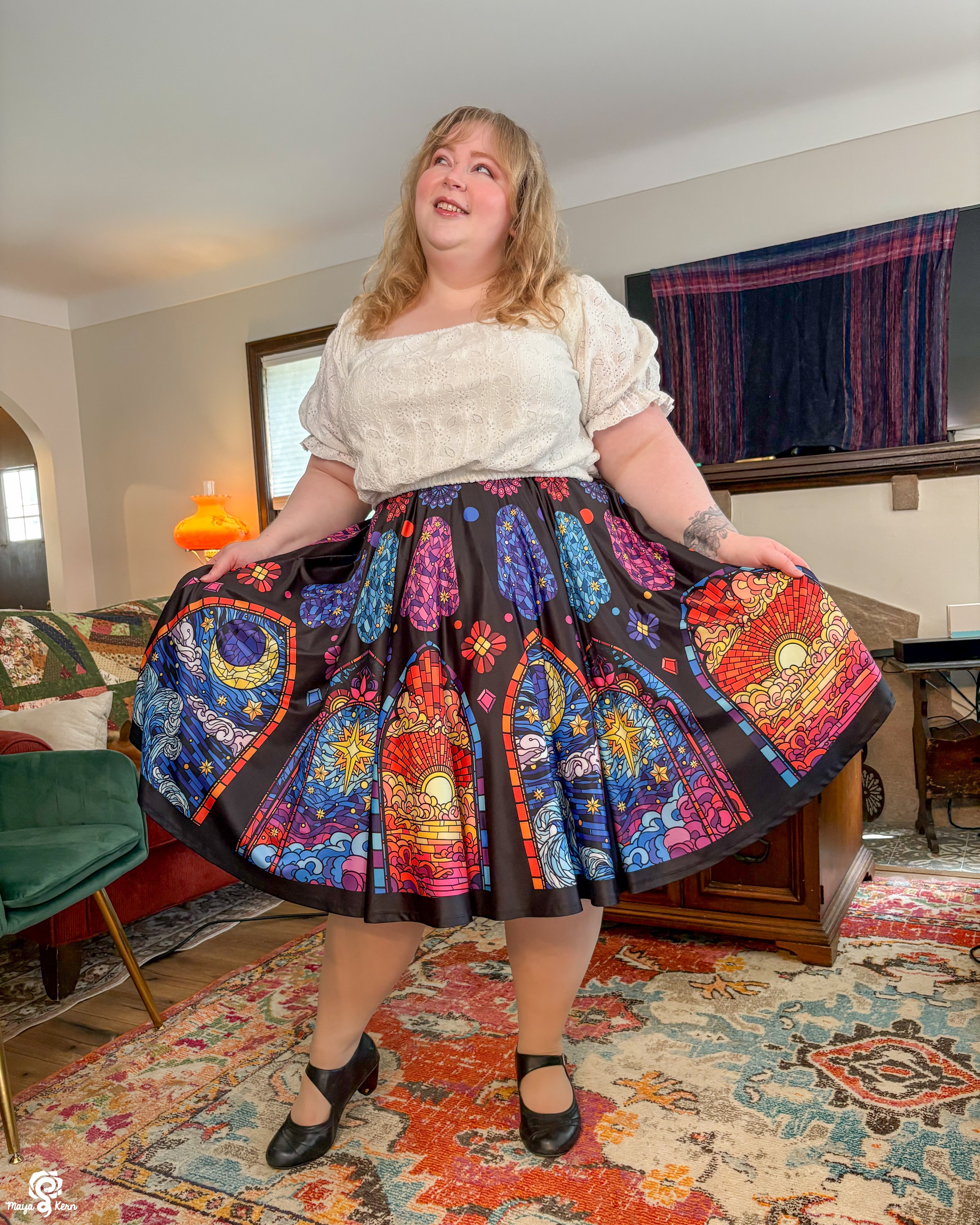 [PREORDER] Cathedral Midi Skirt