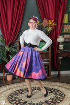 Clouds Midi Skirt
