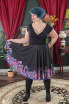 Crystal Cluster Midi Skirt