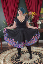 Crystal Cluster Midi Skirt