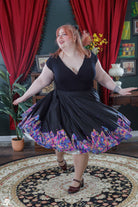 Crystal Cluster Midi Skirt