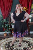 Crystal Cluster Midi Skirt