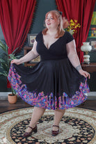 Crystal Cluster Midi Skirt