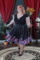 Crystal Cluster Midi Skirt