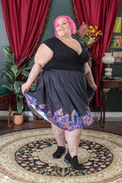 Crystal Cluster Midi Skirt