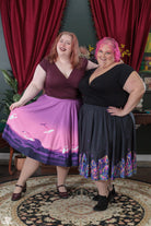 Crystal Cluster Midi Skirt