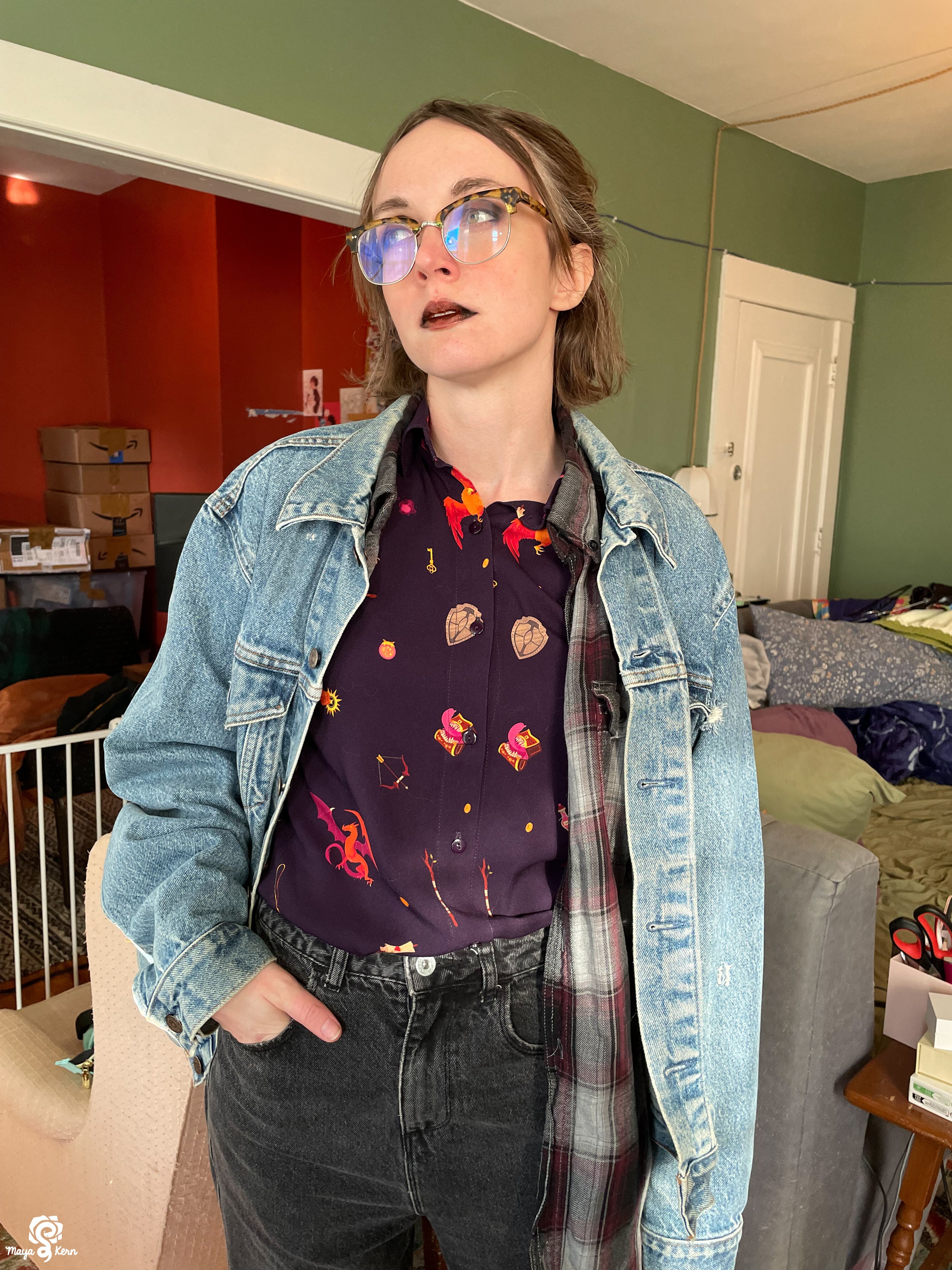 [PREORDER] Dungeon Delver Cotton Button-Up Shirt