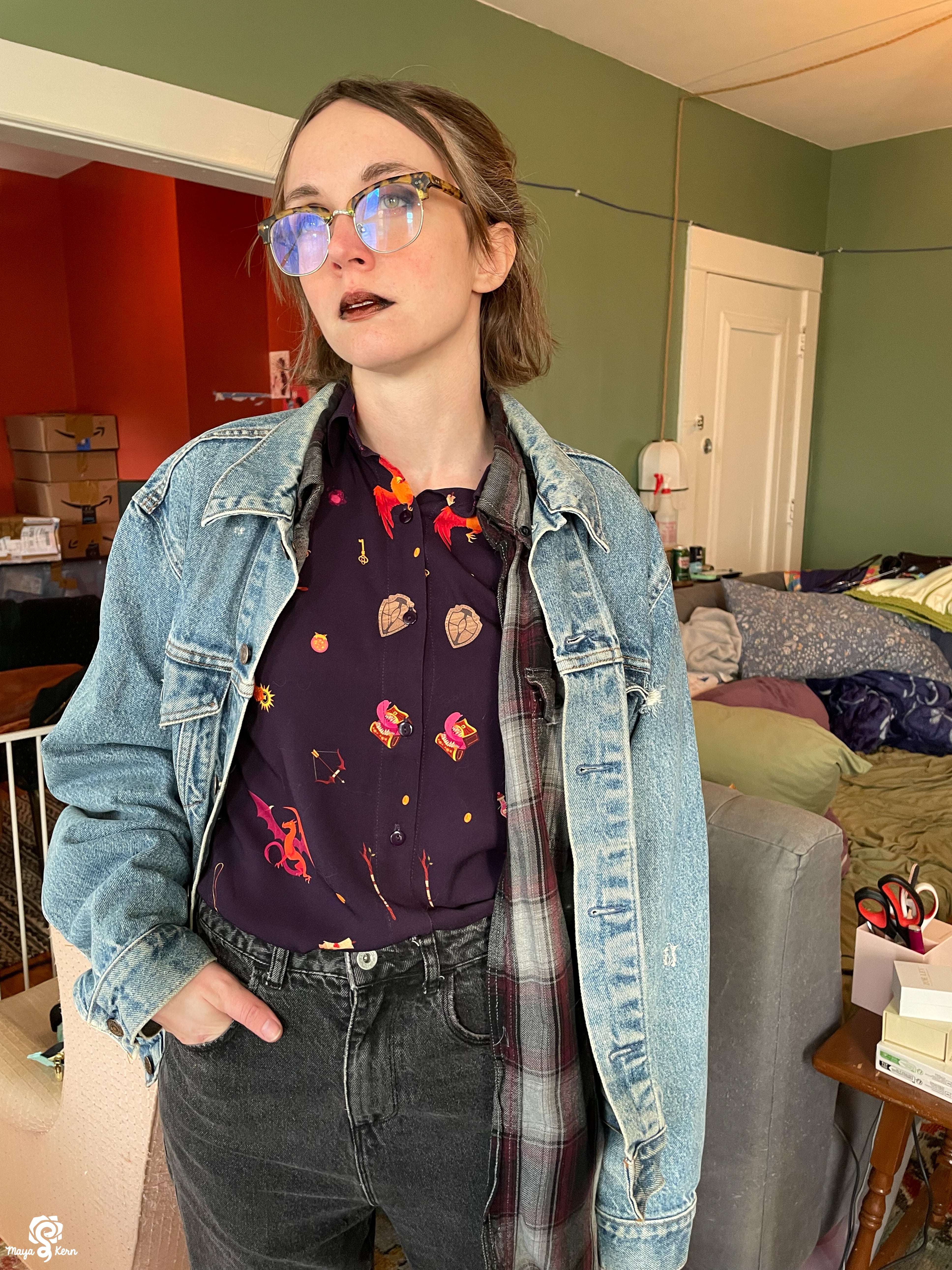 [PREORDER] Dungeon Delver Cotton Button-Up Shirt