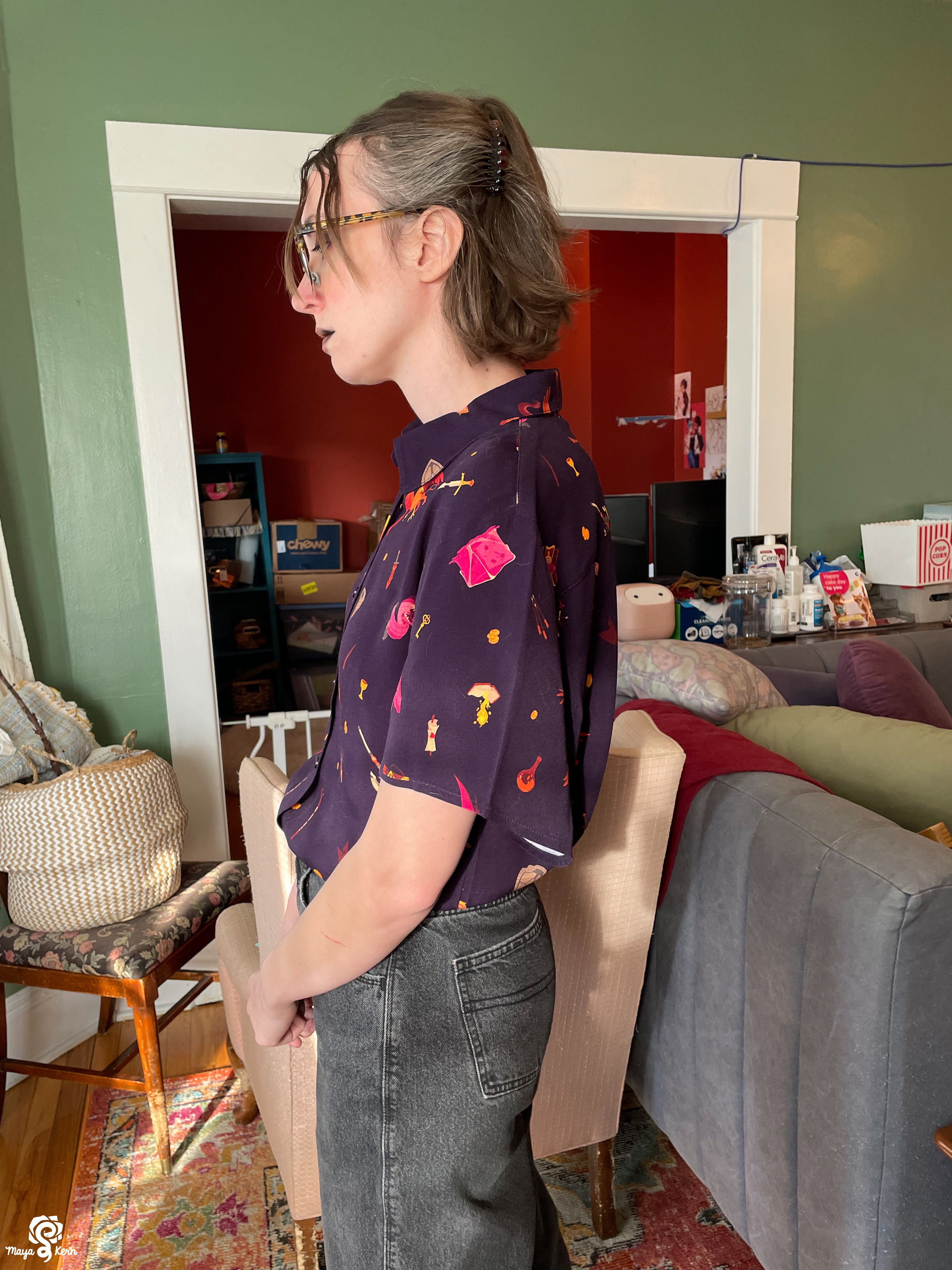 [PREORDER] Dungeon Delver Cotton Button-Up Shirt