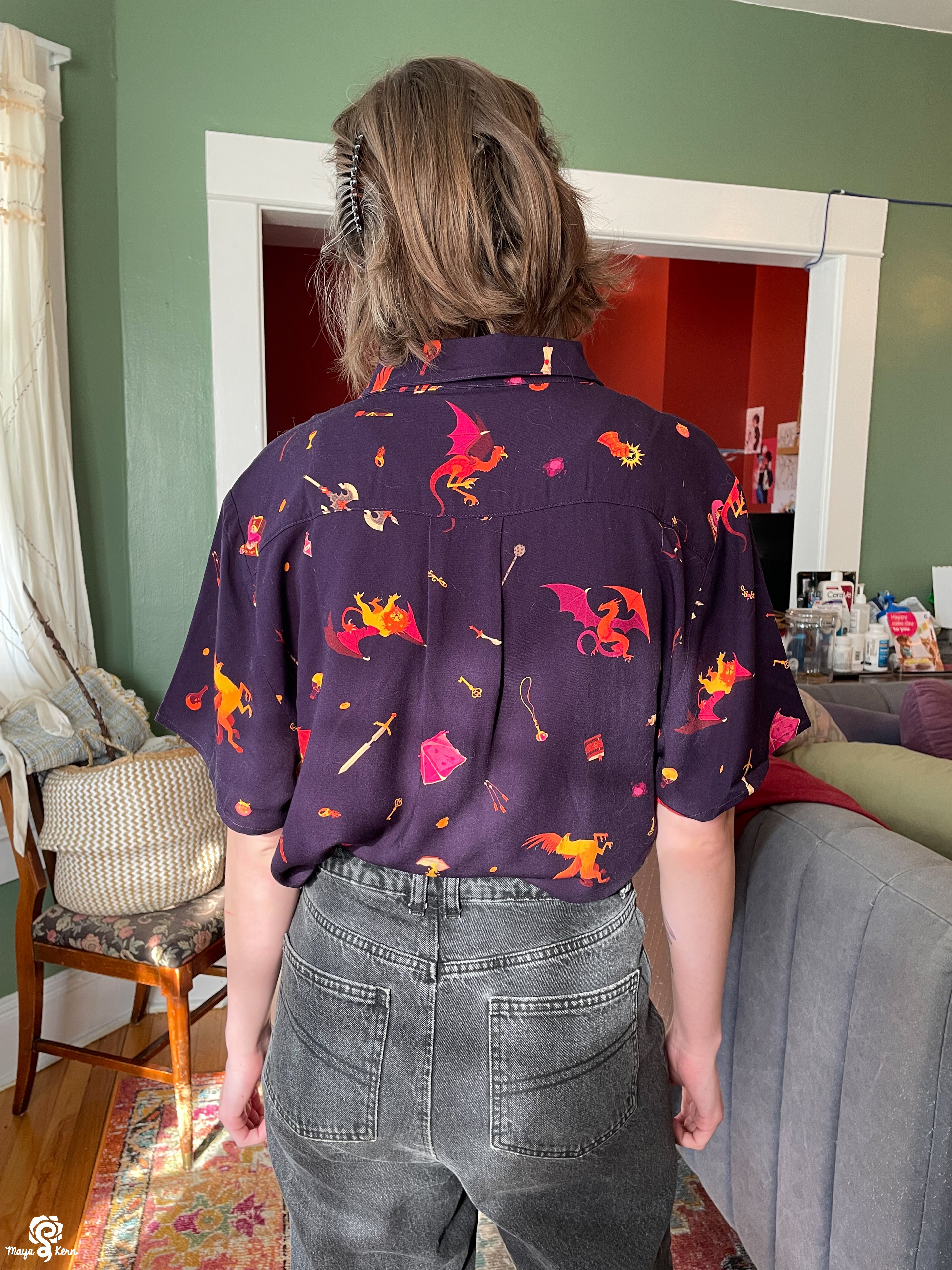 [PREORDER] Dungeon Delver Cotton Button-Up Shirt