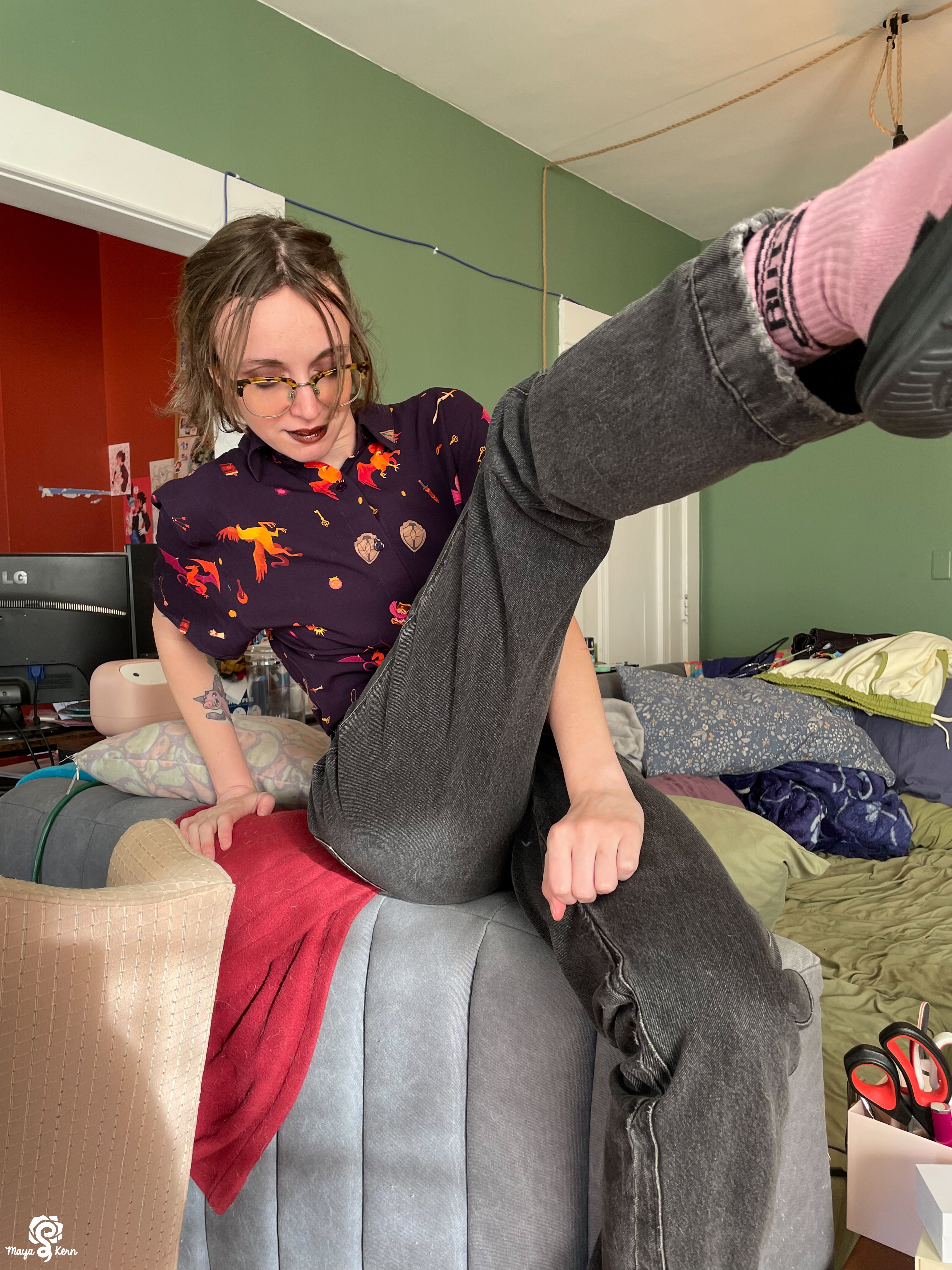 [PREORDER] Dungeon Delver Cotton Button-Up Shirt