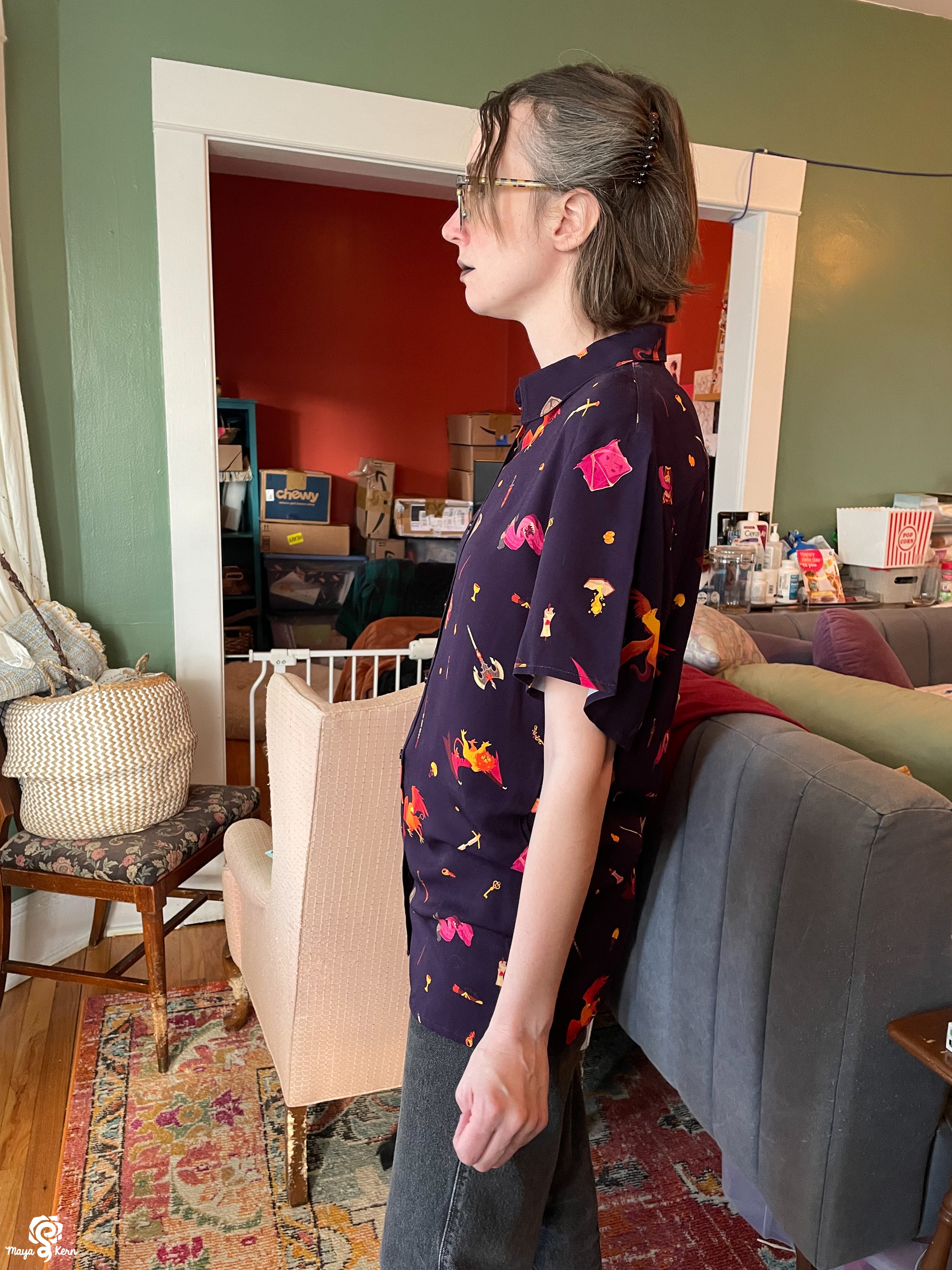 [PREORDER] Dungeon Delver Cotton Button-Up Shirt