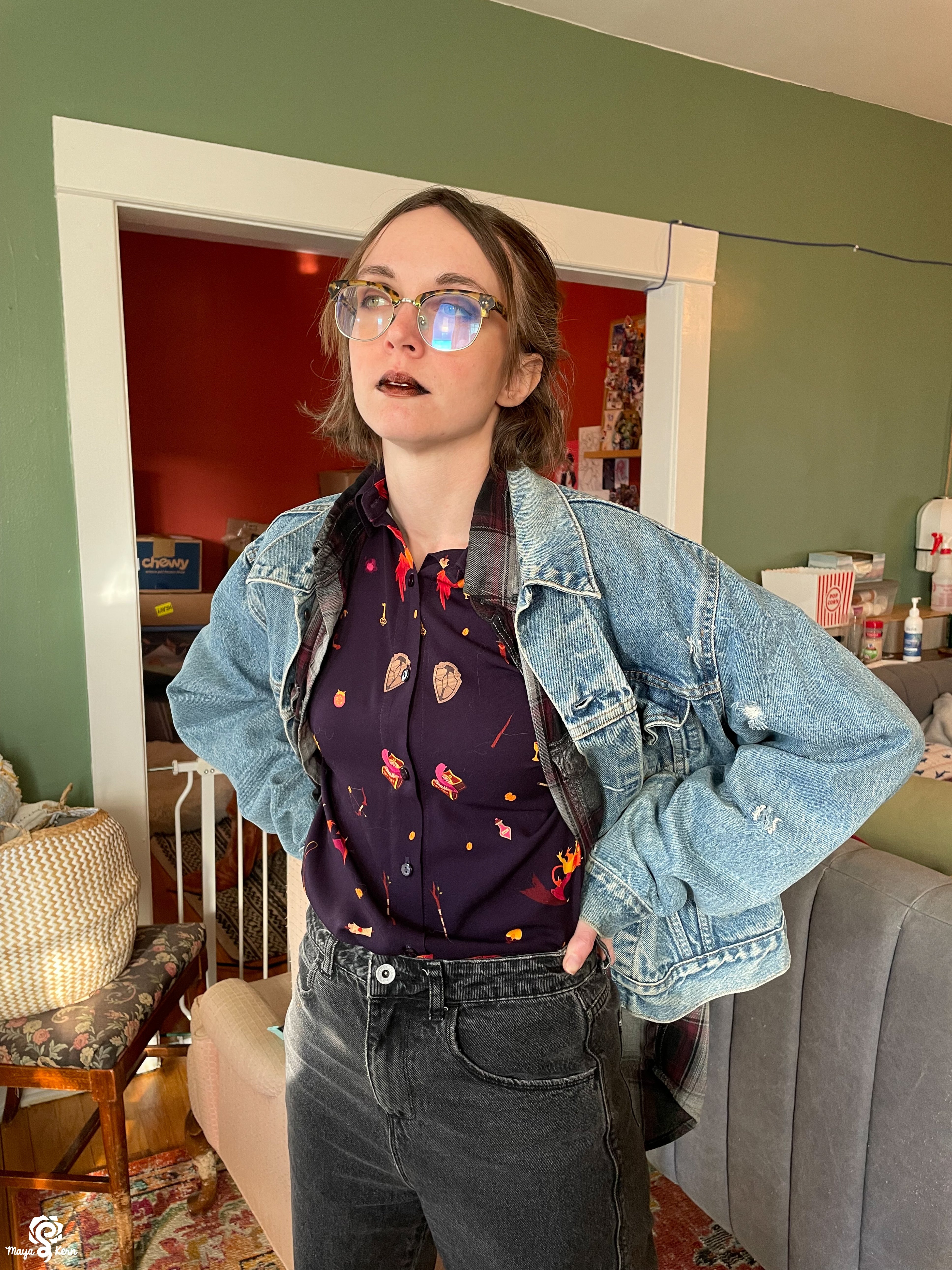 [PREORDER] Dungeon Delver Cotton Button-Up Shirt