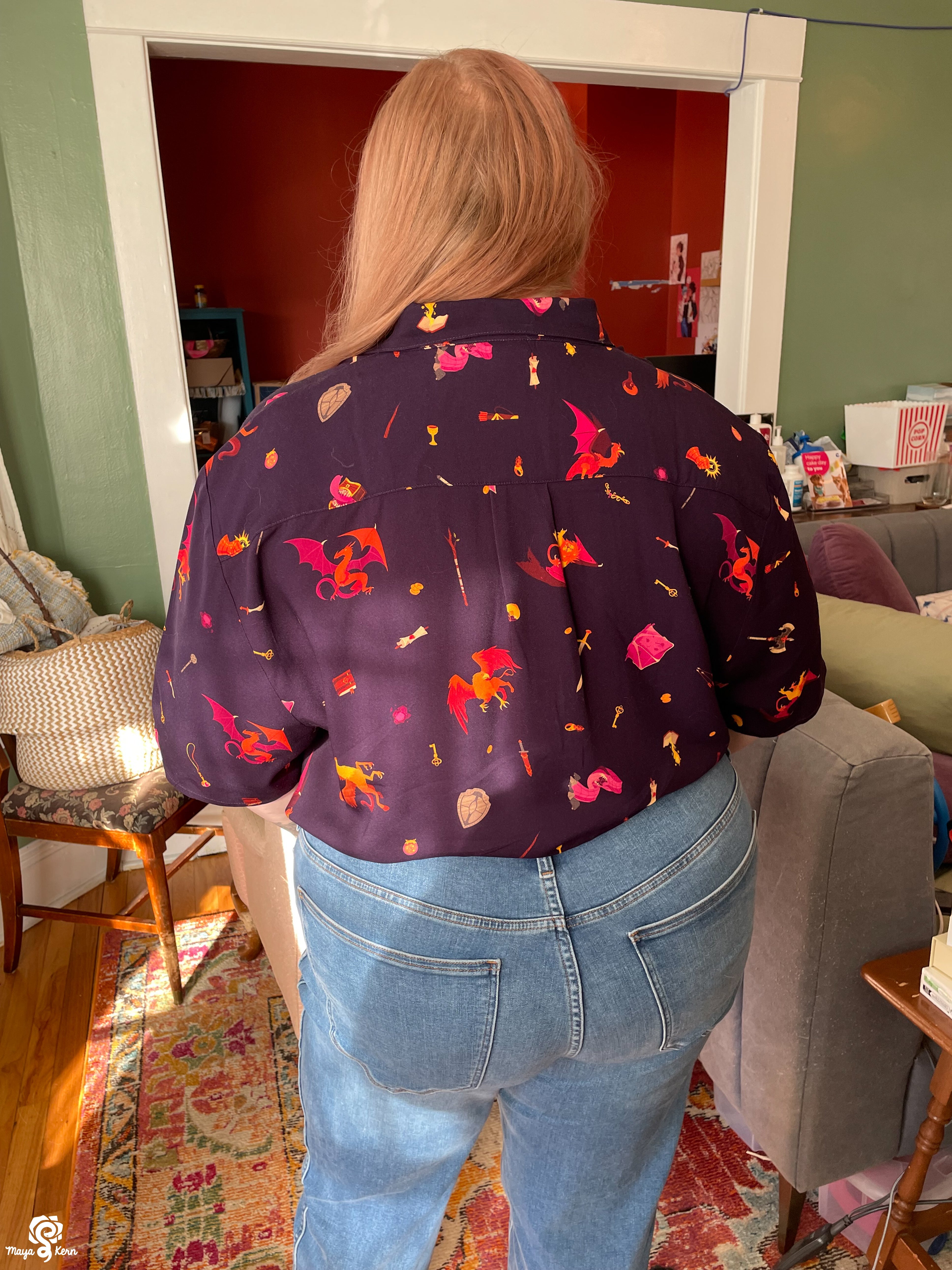 [PREORDER] Dungeon Delver Cotton Button-Up Shirt