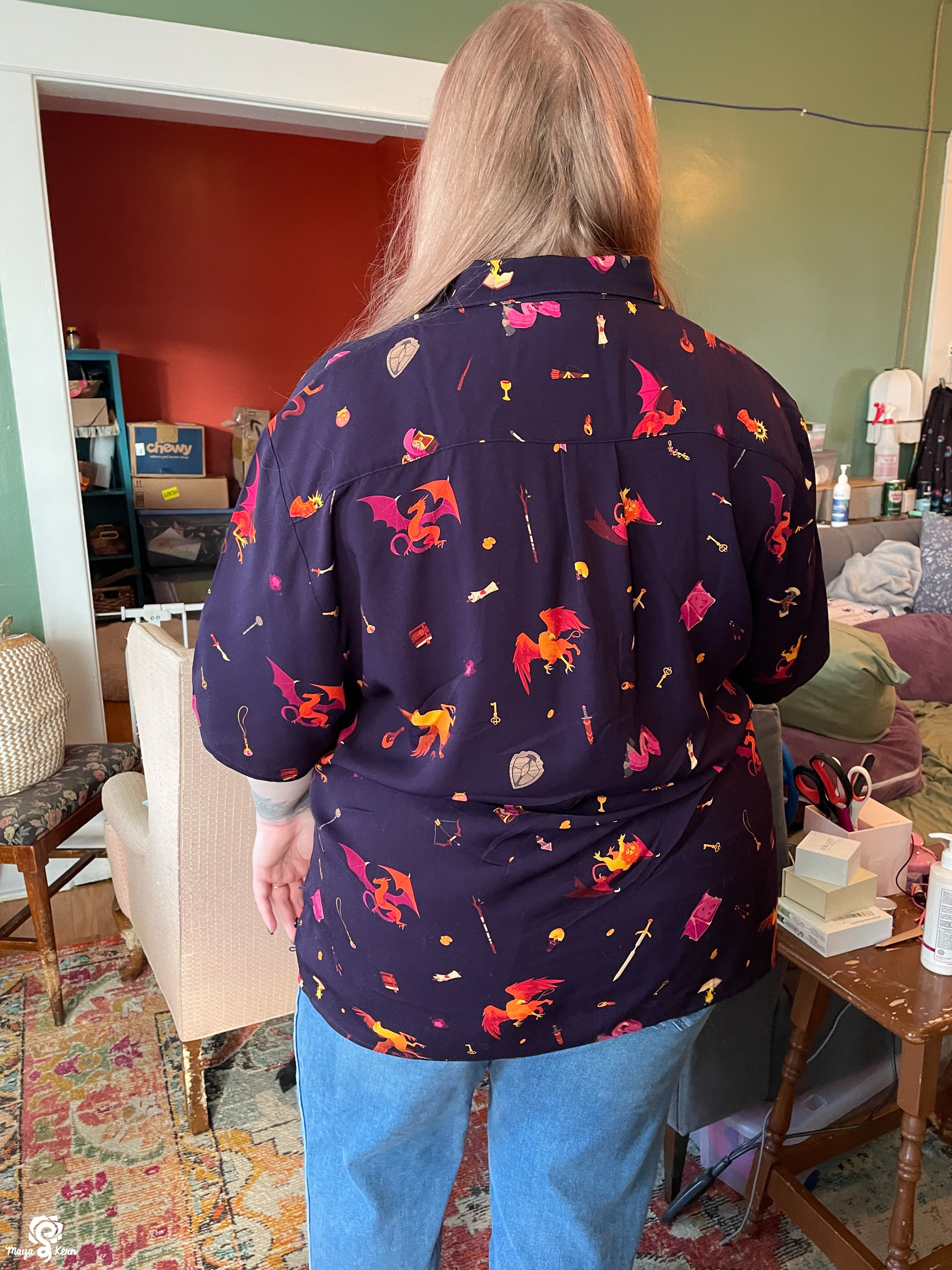 [PREORDER] Dungeon Delver Cotton Button-Up Shirt