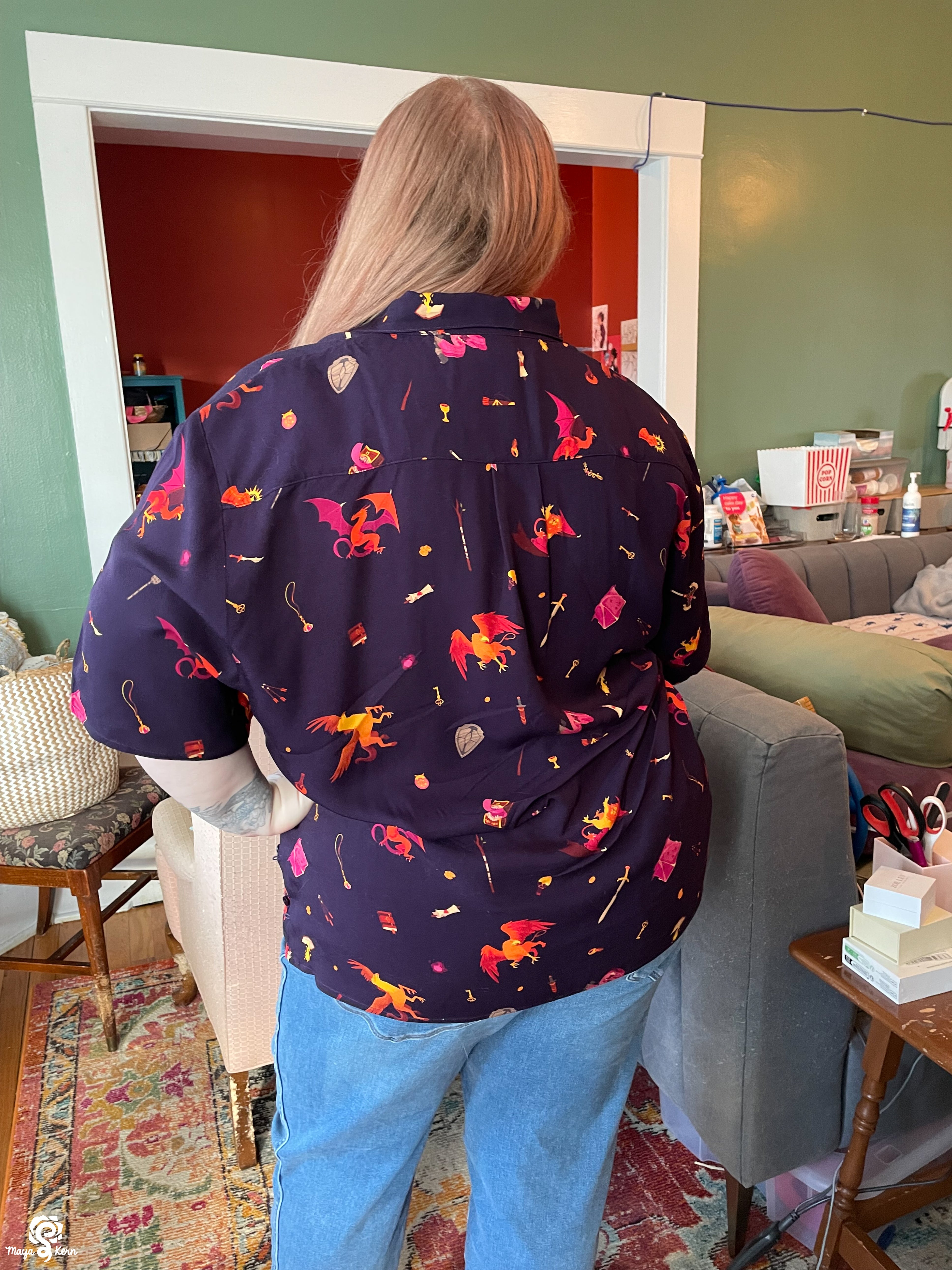 [PREORDER] Dungeon Delver Cotton Button-Up Shirt