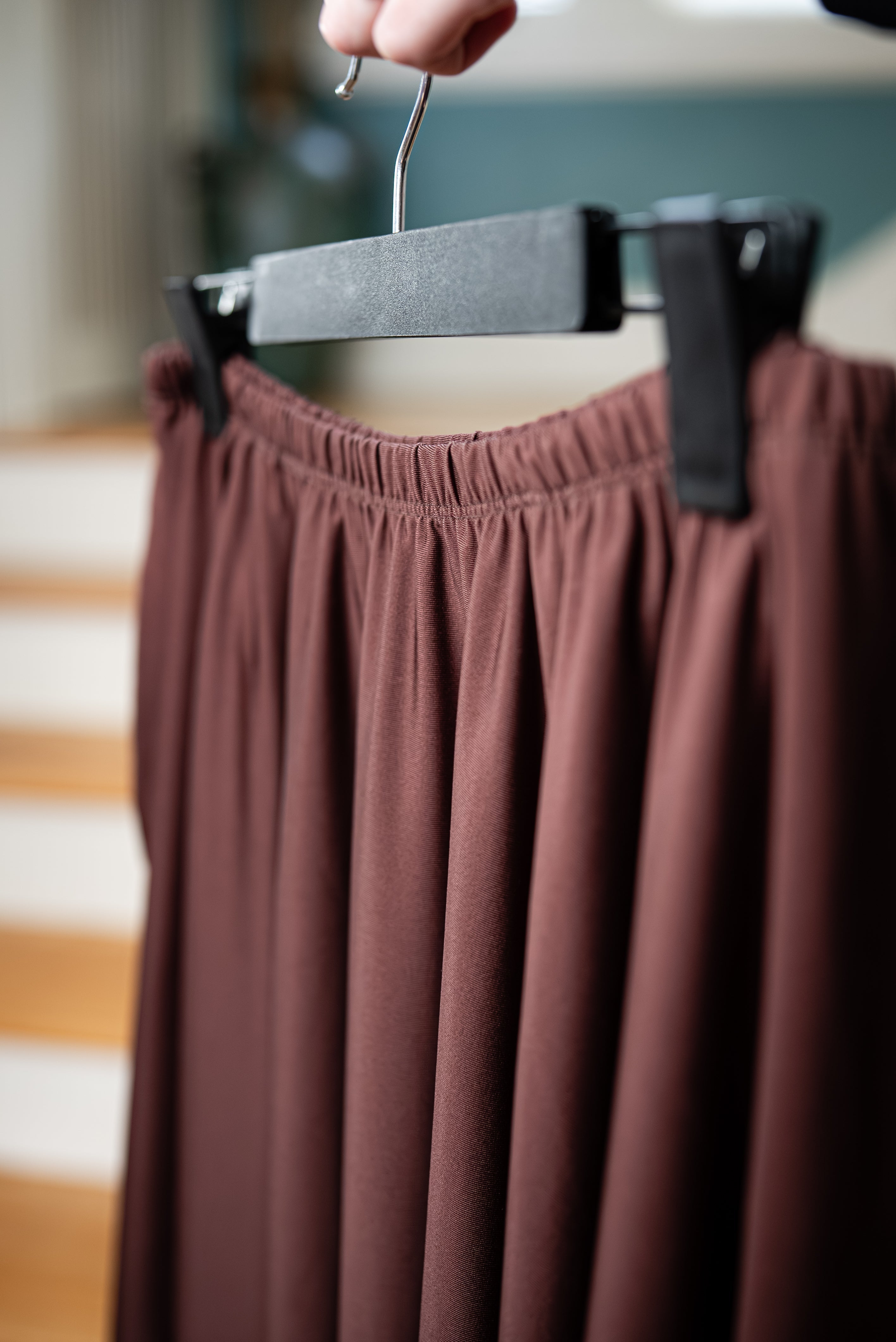 Thistles (Dark) Midi Skirt