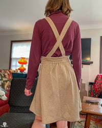 [JULY 10] Fawn Suspender Skirt