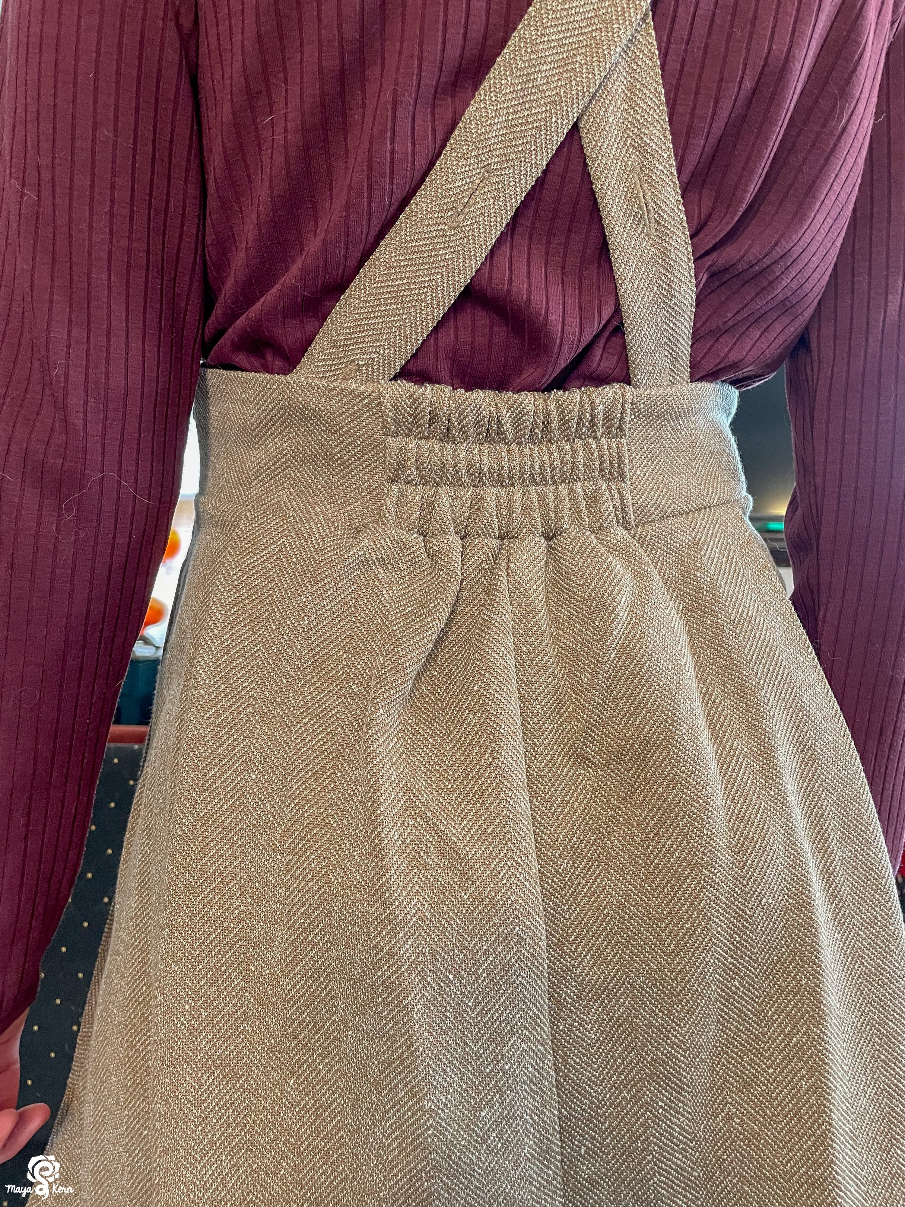 [JULY 10] Fawn Suspender Skirt