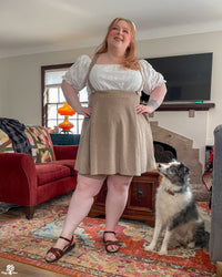[JULY 10] Fawn Suspender Skirt