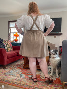 [JULY 10] Fawn Suspender Skirt